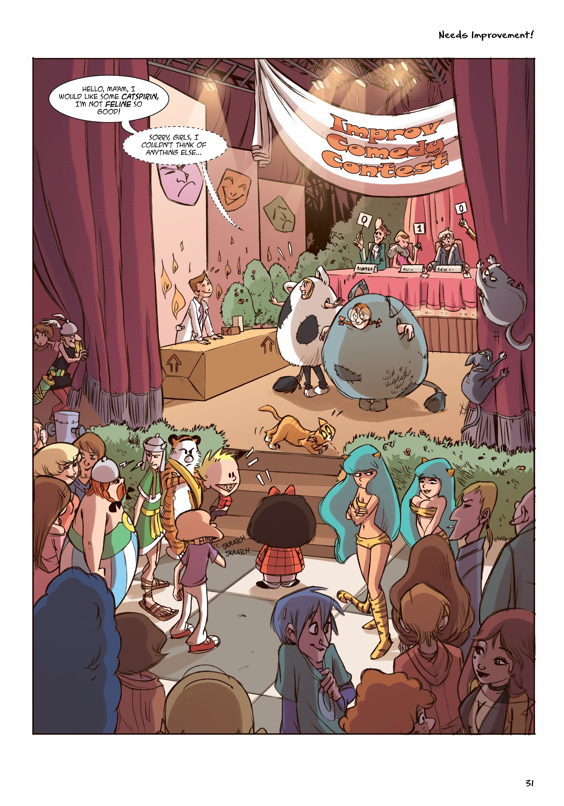 Read online Cats! Purrfect Strangers comic -  Issue # TPB (Part 1) - 32