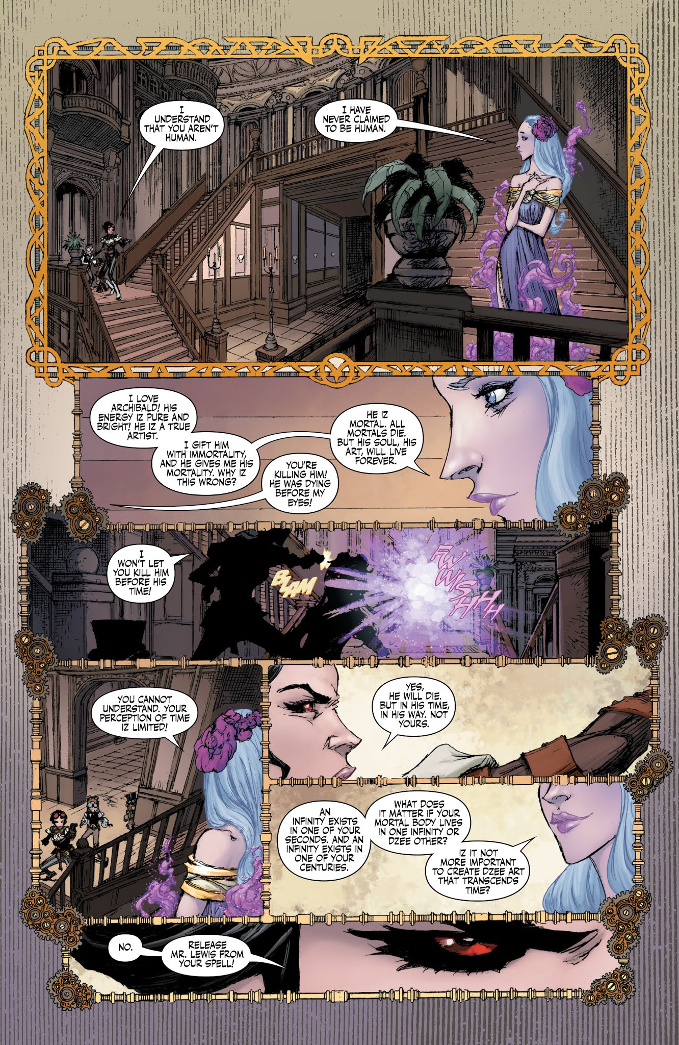 Read online Lady Mechanika: La Belle Dame Sans Merci comic -  Issue #3 - 16