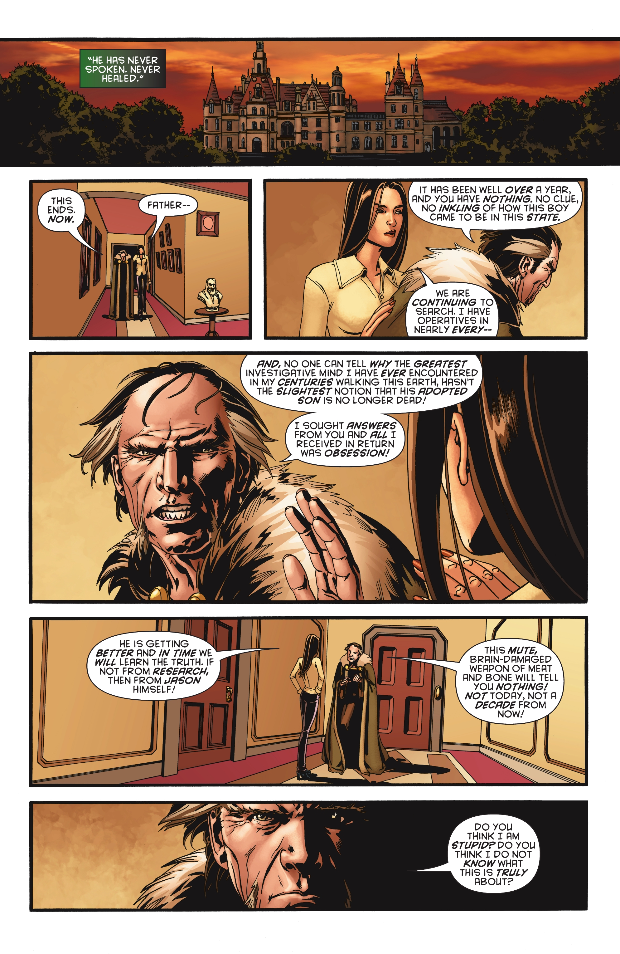 Read online Batman Arkham: Talia al Ghul comic -  Issue # TPB (Part 2) - 76