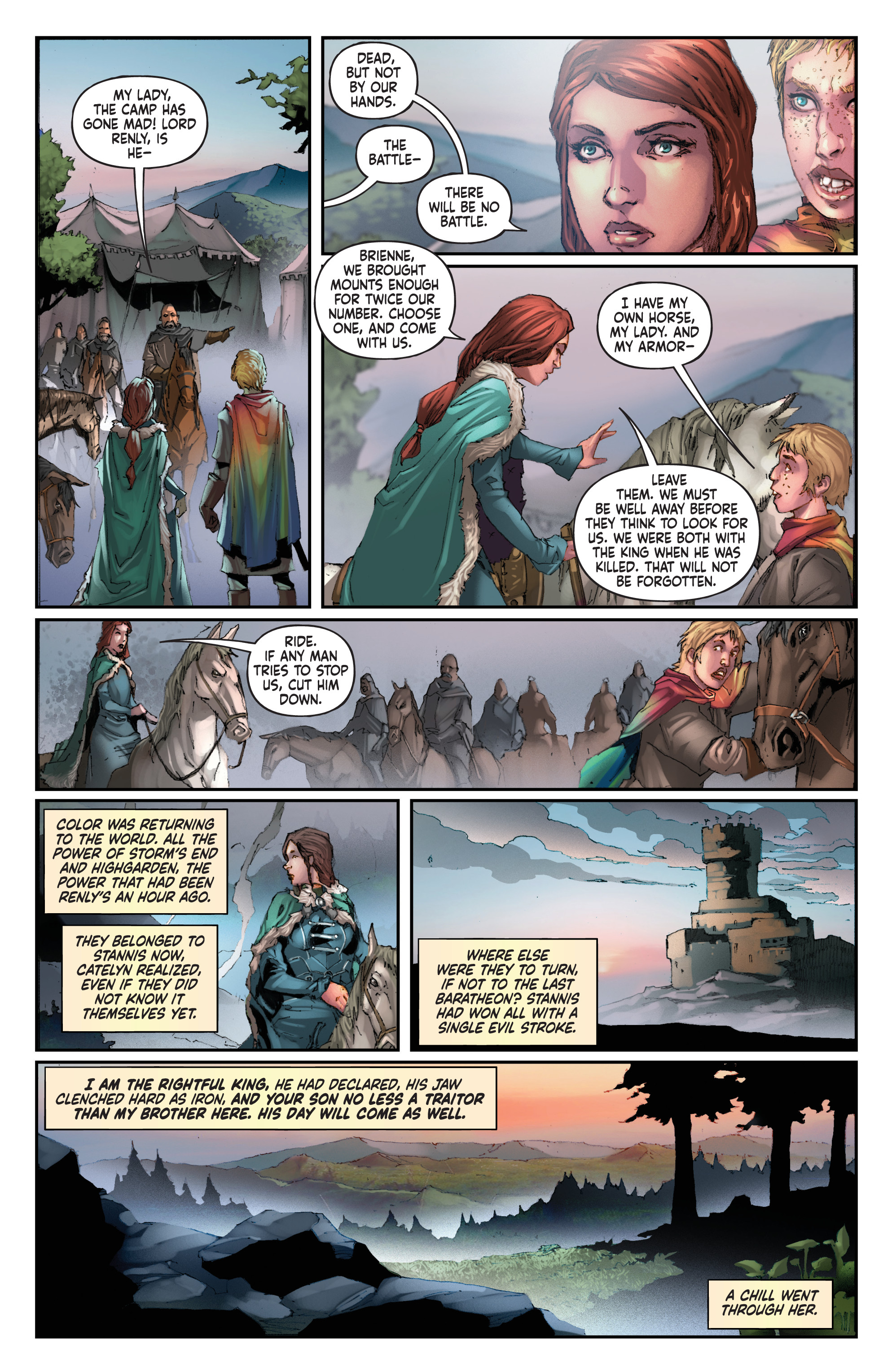 Read online A Clash of Kings comic -  Issue #16 - 23
