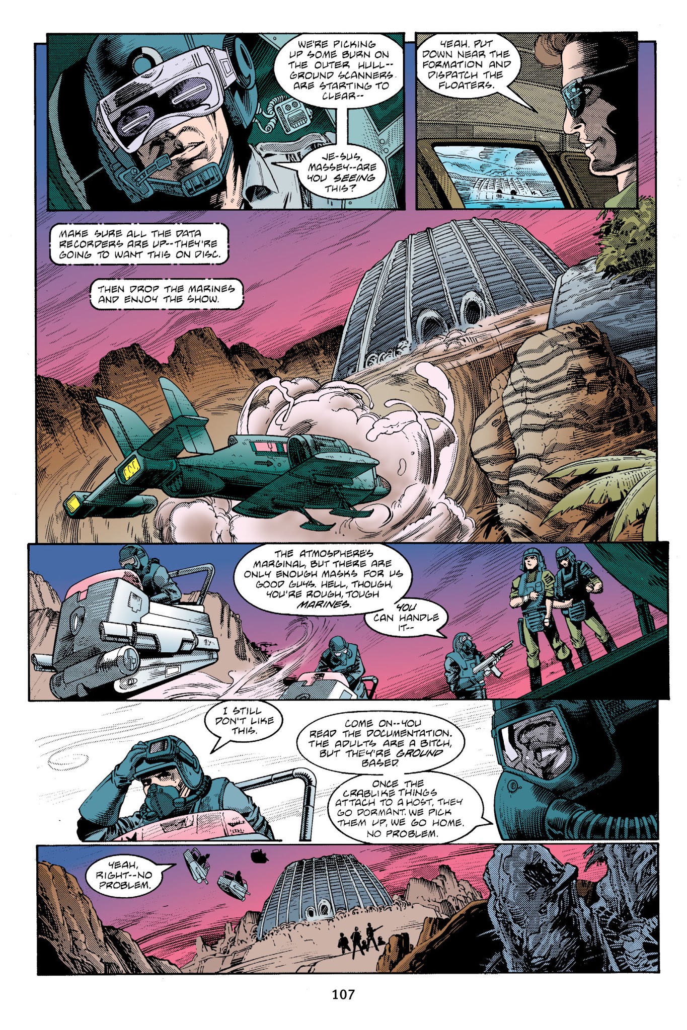 Read online Aliens Omnibus comic -  Issue # TPB 1 - 107