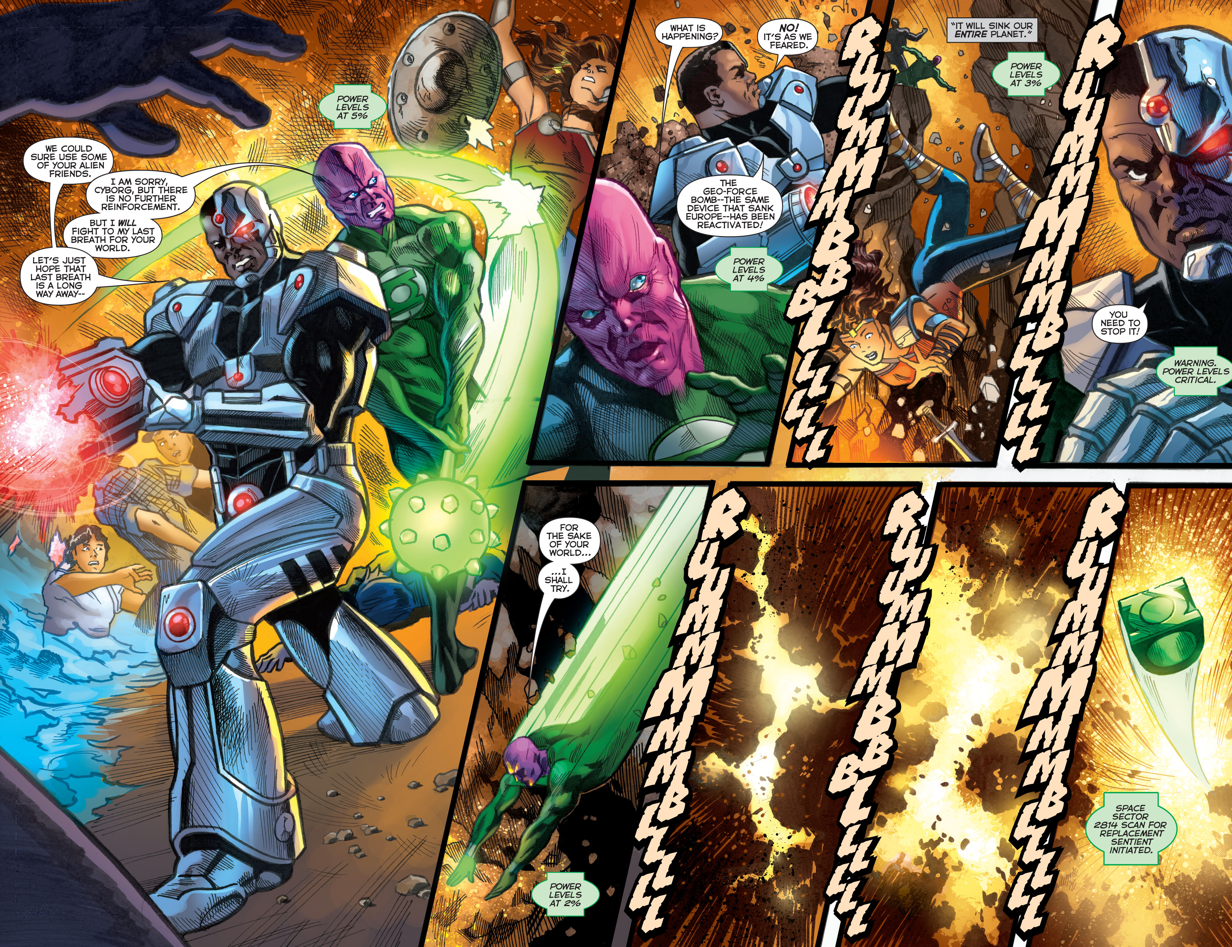 Read online Flashpoint: Abin Sur - The Green Lantern comic -  Issue #3 - 12