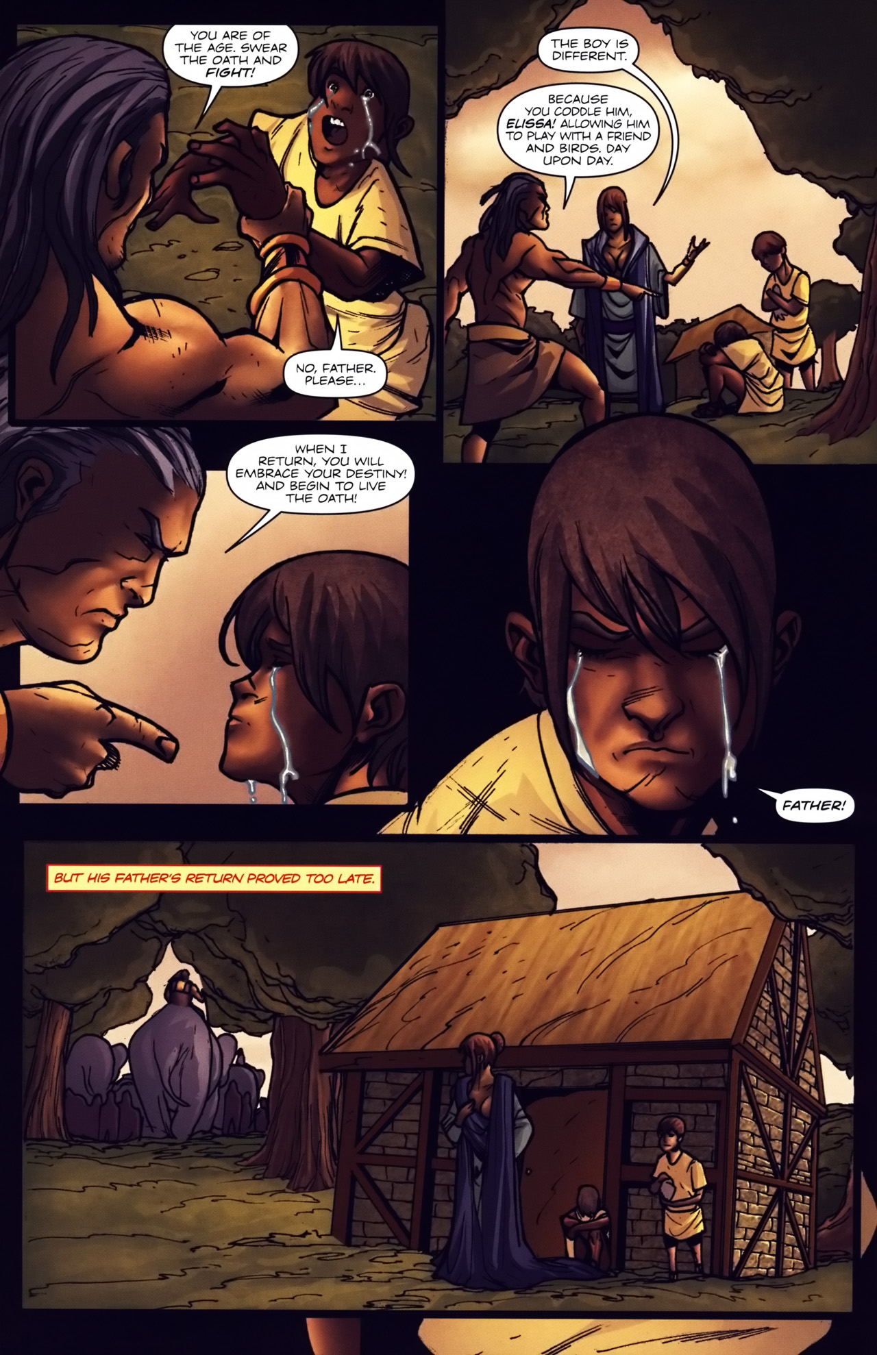 Read online Spartacus comic -  Issue #3 - 11