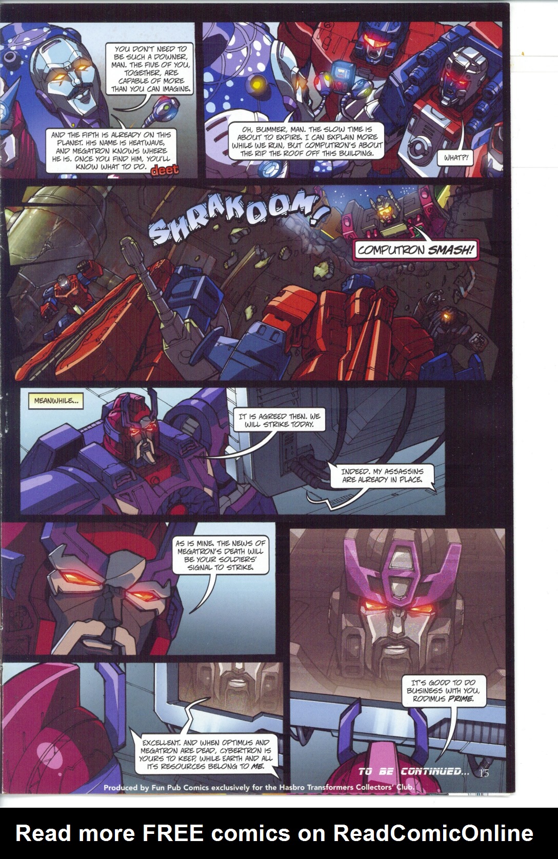 Read online Transformers: Collectors' Club comic -  Issue #27 - 15