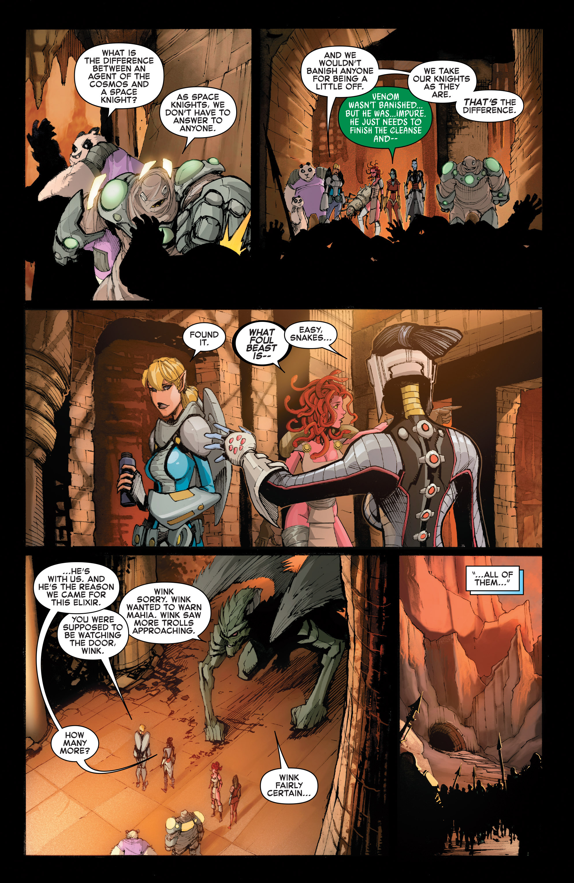 Read online Venom: Space Knight comic -  Issue #12 - 14