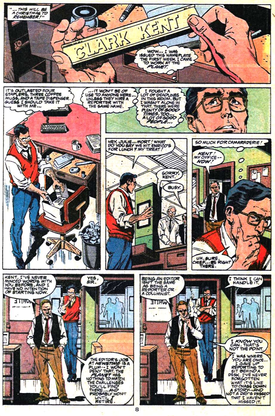 Read online Adventures of Superman (1987) comic -  Issue #462 - 9