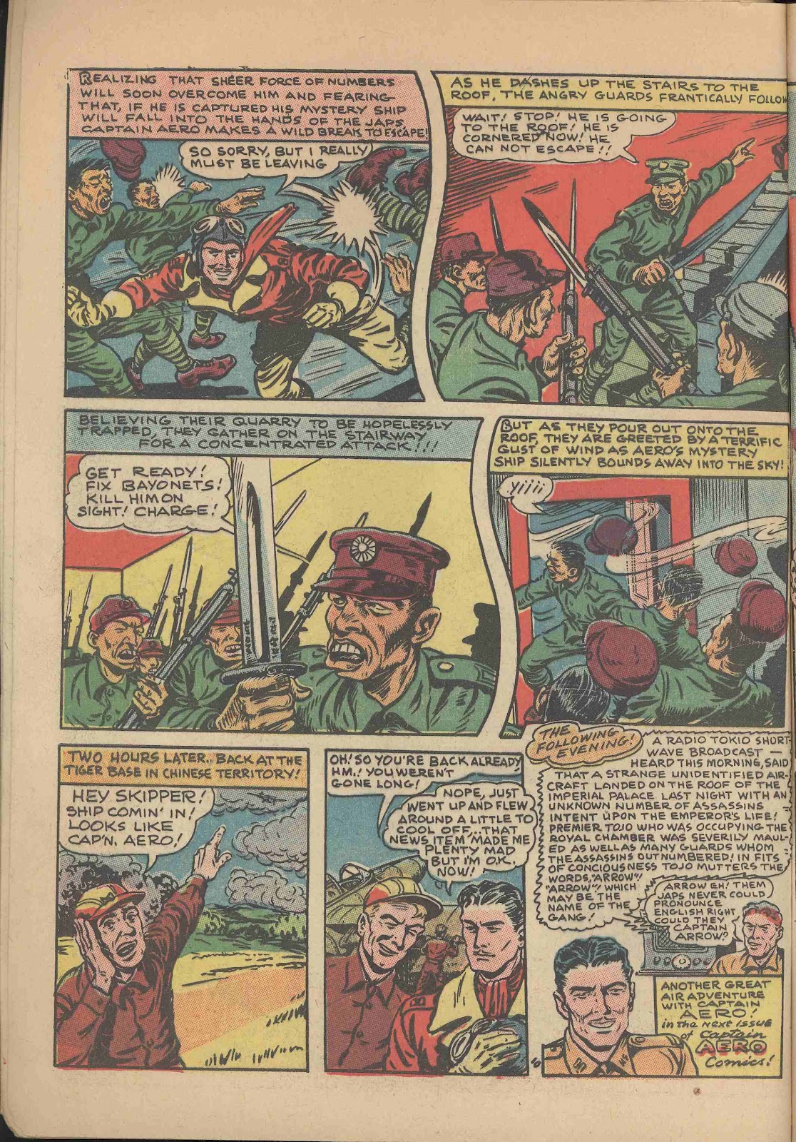 Captain Aero Comics issue 11 - Page 12