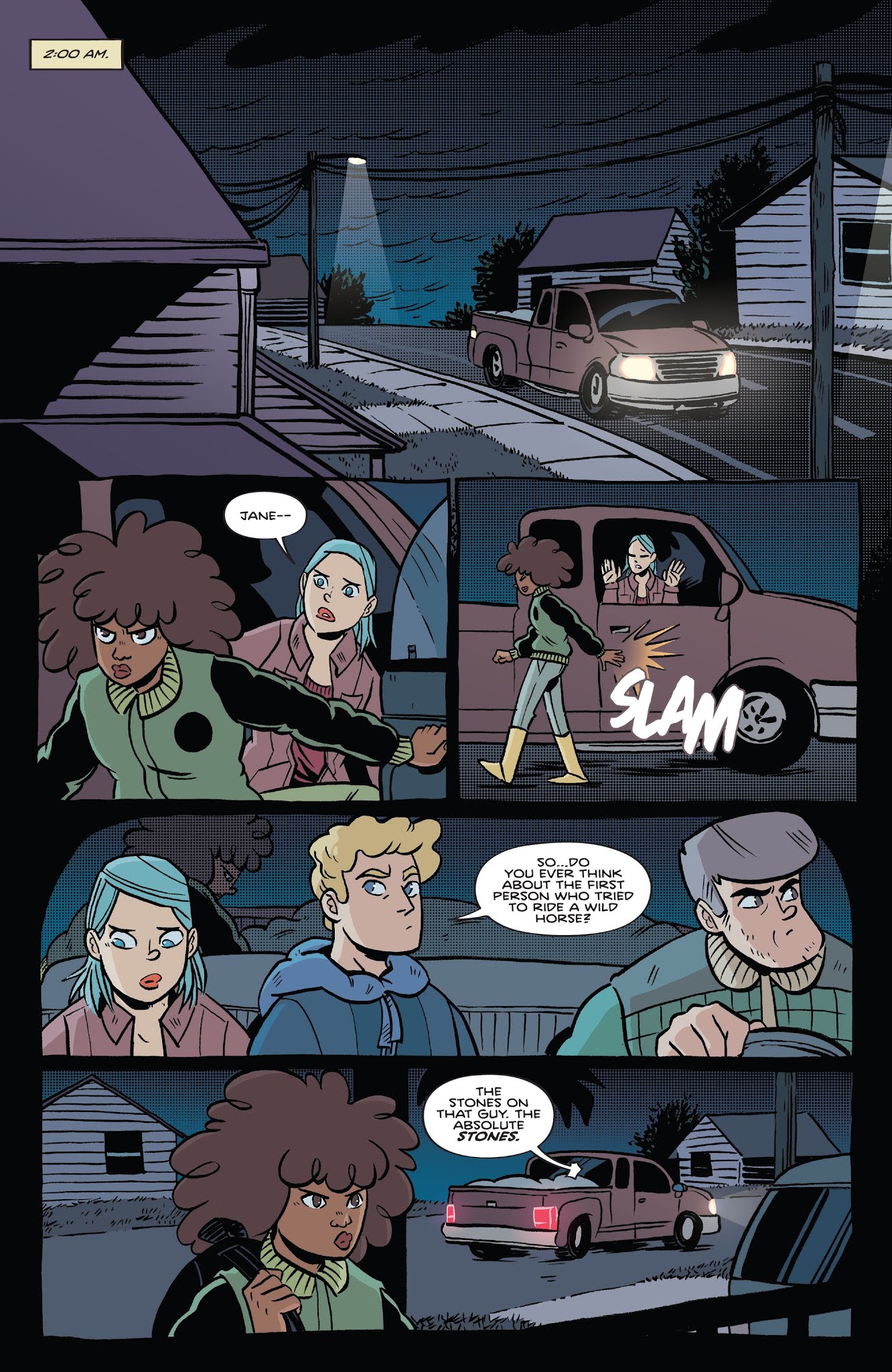 Read online By Night comic -  Issue #5 - 4