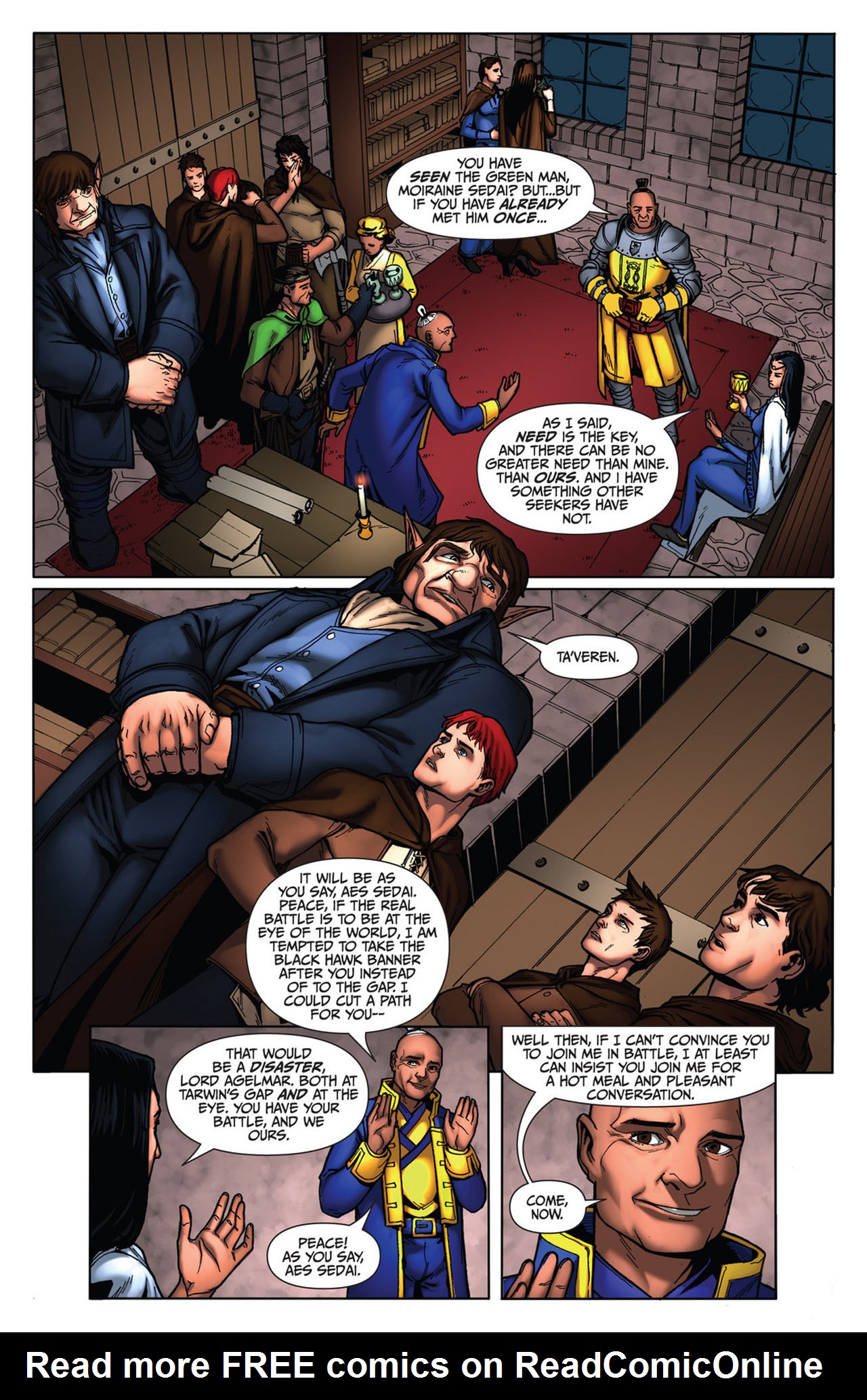 Read online Robert Jordan's Wheel of Time: The Eye of the World comic -  Issue #31 - 19