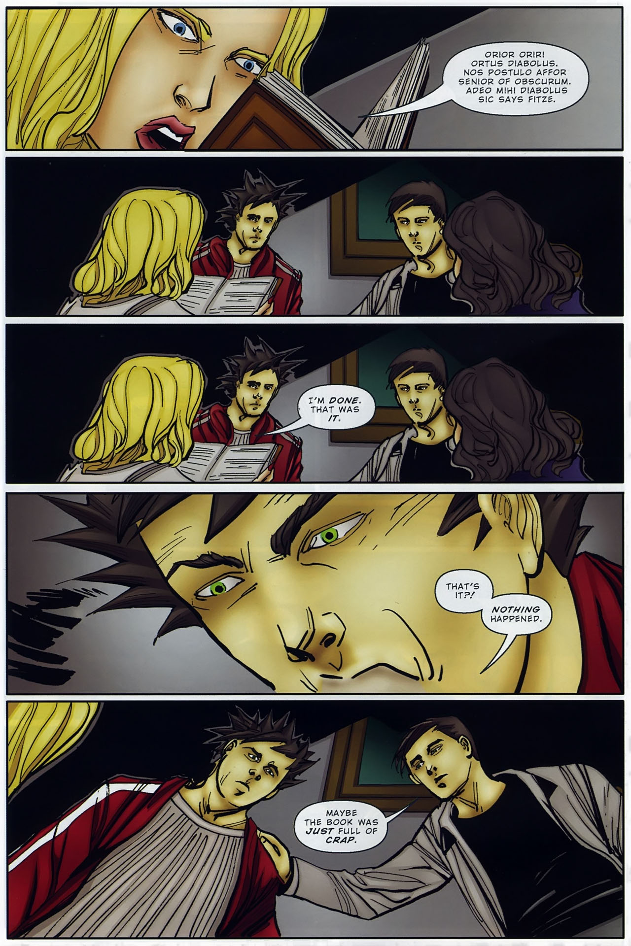 Read online Necessary Evil comic -  Issue #7 - 19