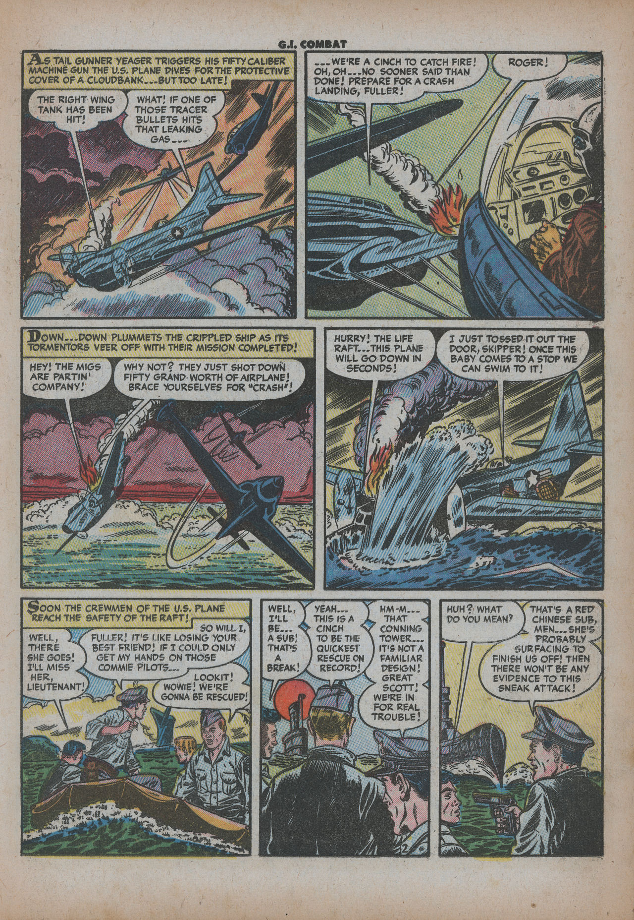 Read online G.I. Combat (1952) comic -  Issue #24 - 14