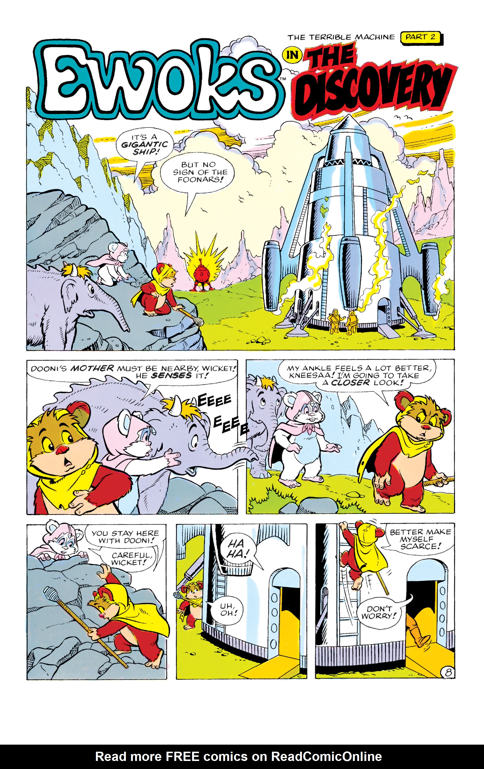 Read online Ewoks comic -  Issue #5 - 9