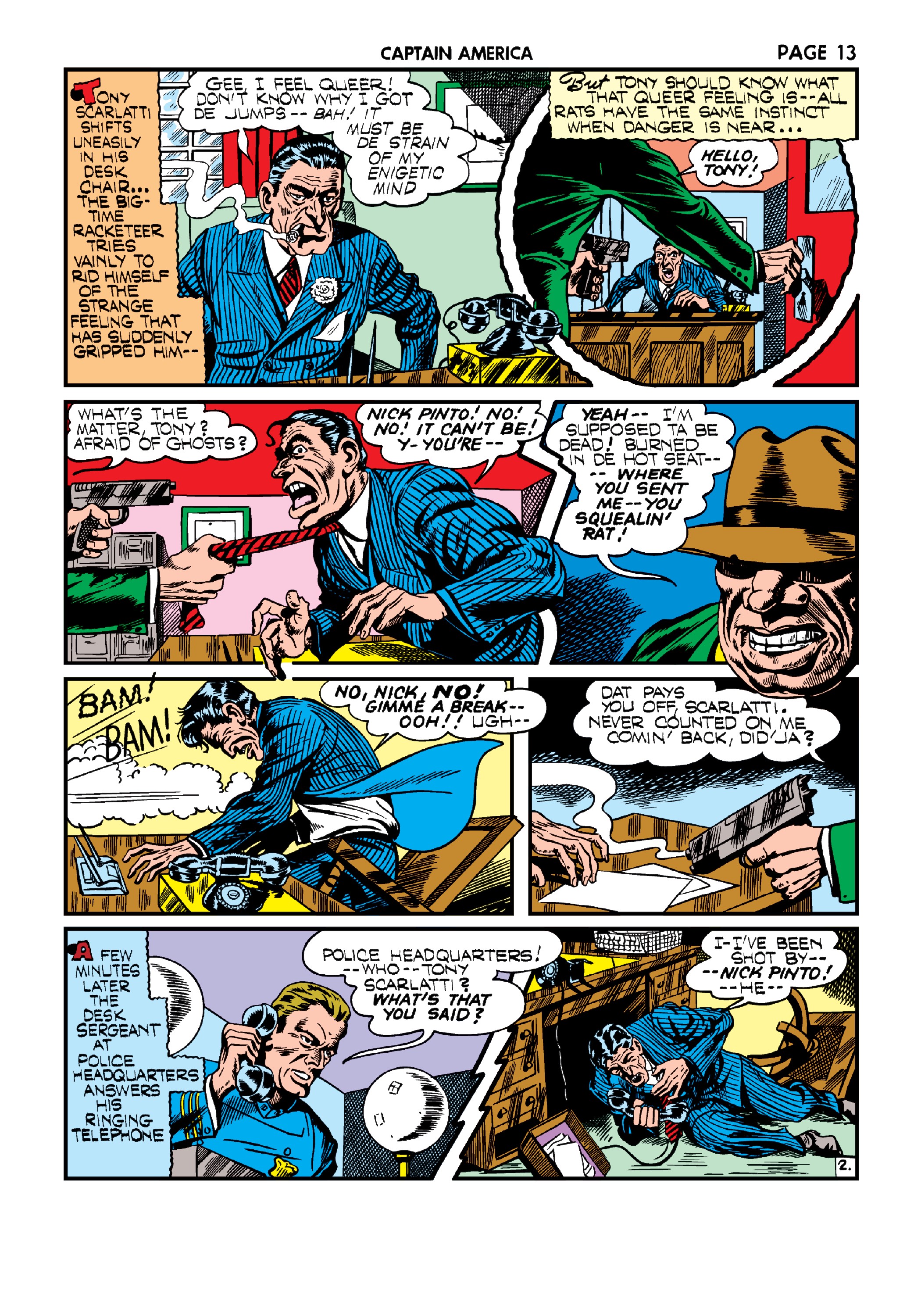 Read online Marvel Masterworks: Golden Age Captain America comic -  Issue # TPB 3 (Part 1) - 22