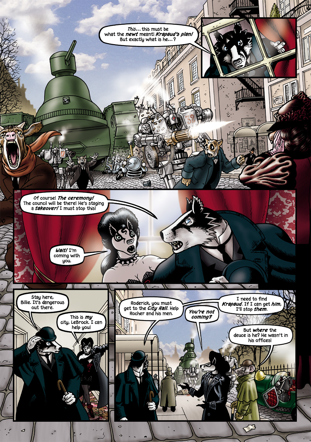 Read online Grandville Bête Noire comic -  Issue # TPB - 71