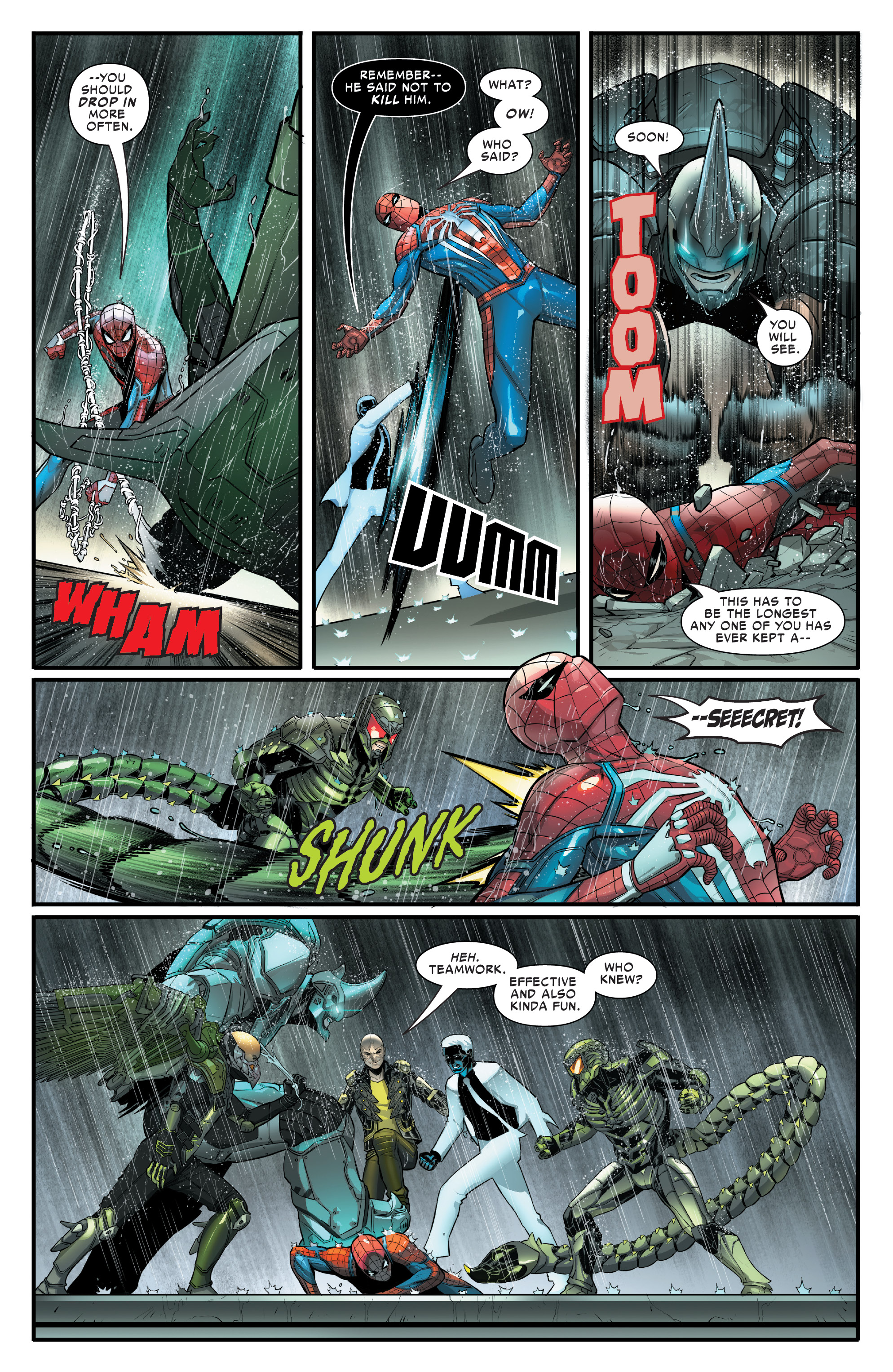 Read online Marvel's Spider-Man: City At War comic -  Issue #5 - 5