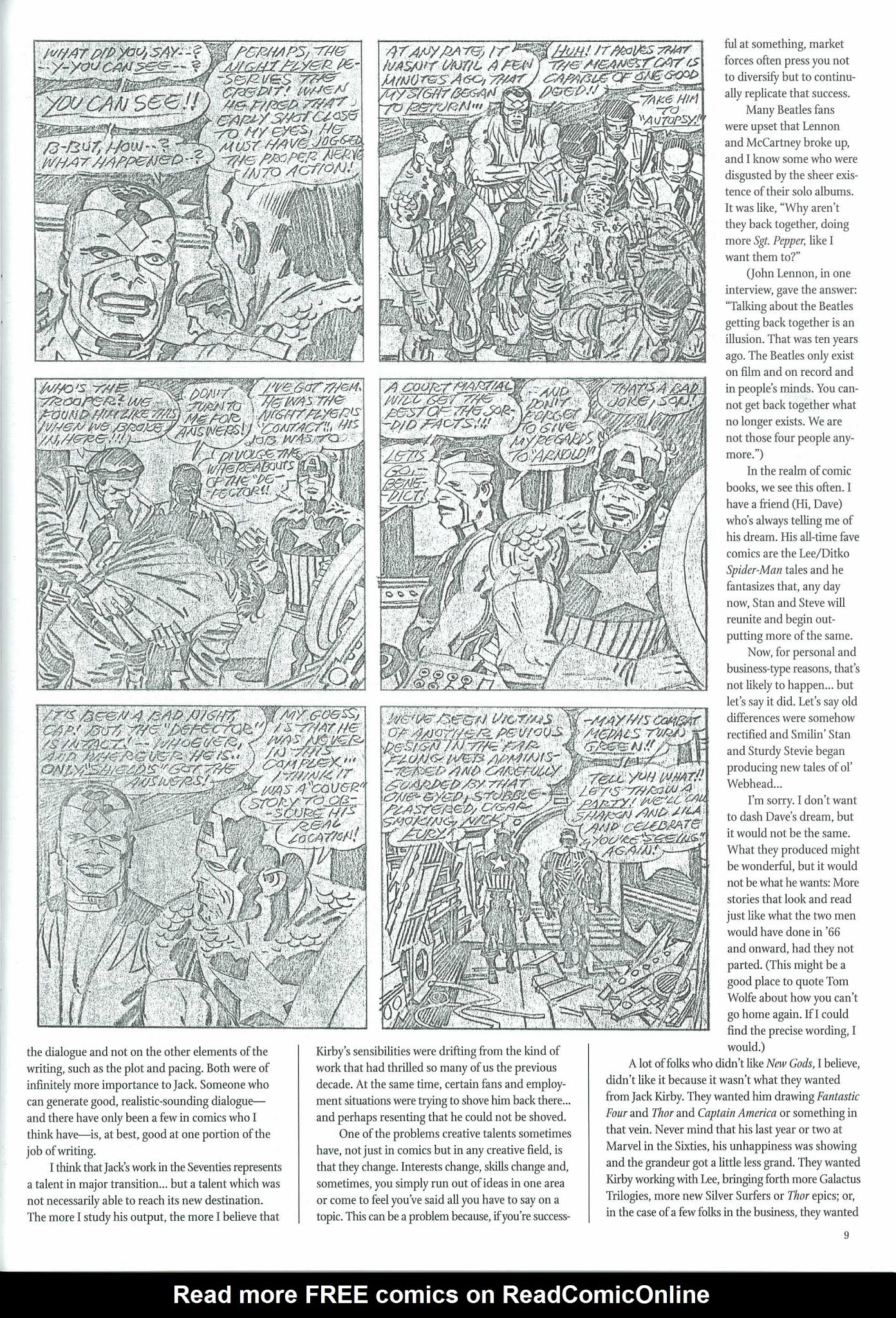 Read online The Jack Kirby Collector comic -  Issue #36 - 11