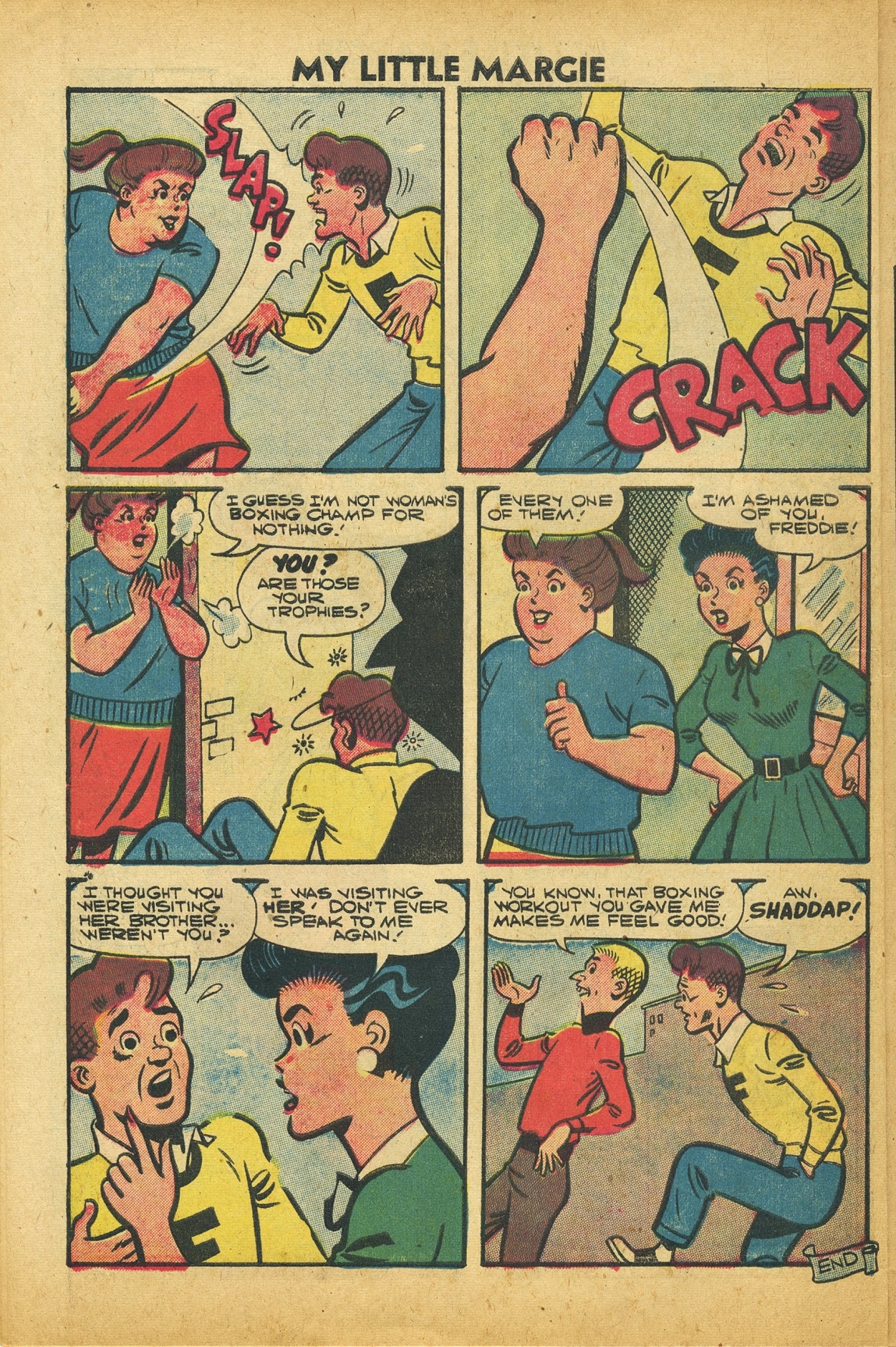Read online My Little Margie (1954) comic -  Issue #21 - 10