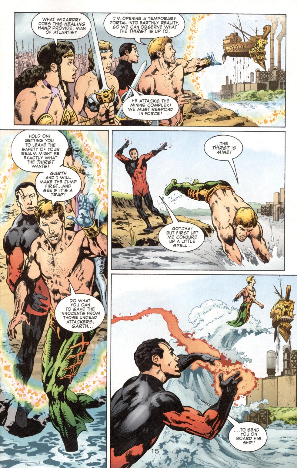Read online Aquaman (2003) comic -  Issue #7 - 17