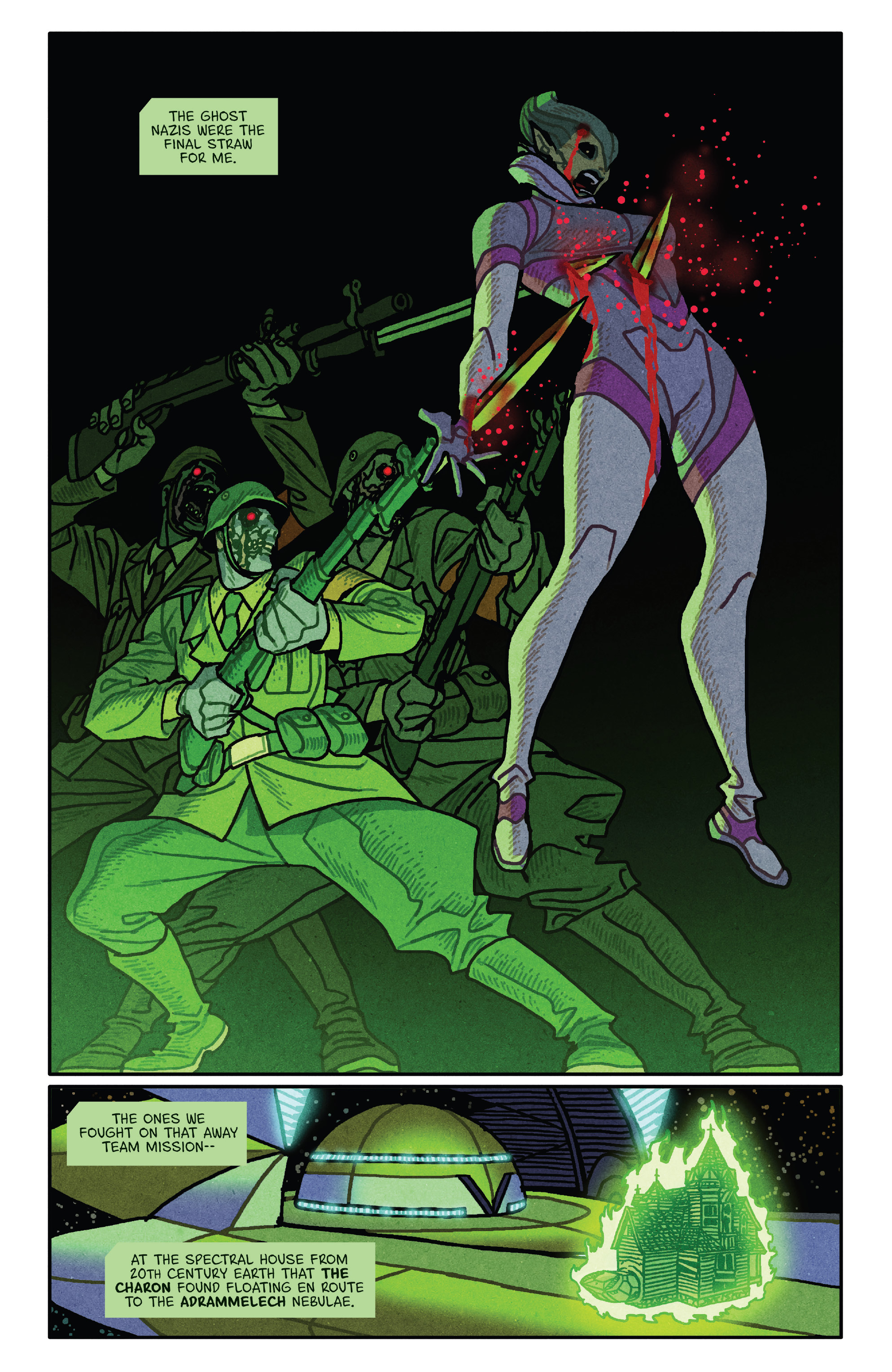 Read online Outer Darkness comic -  Issue #8 - 3