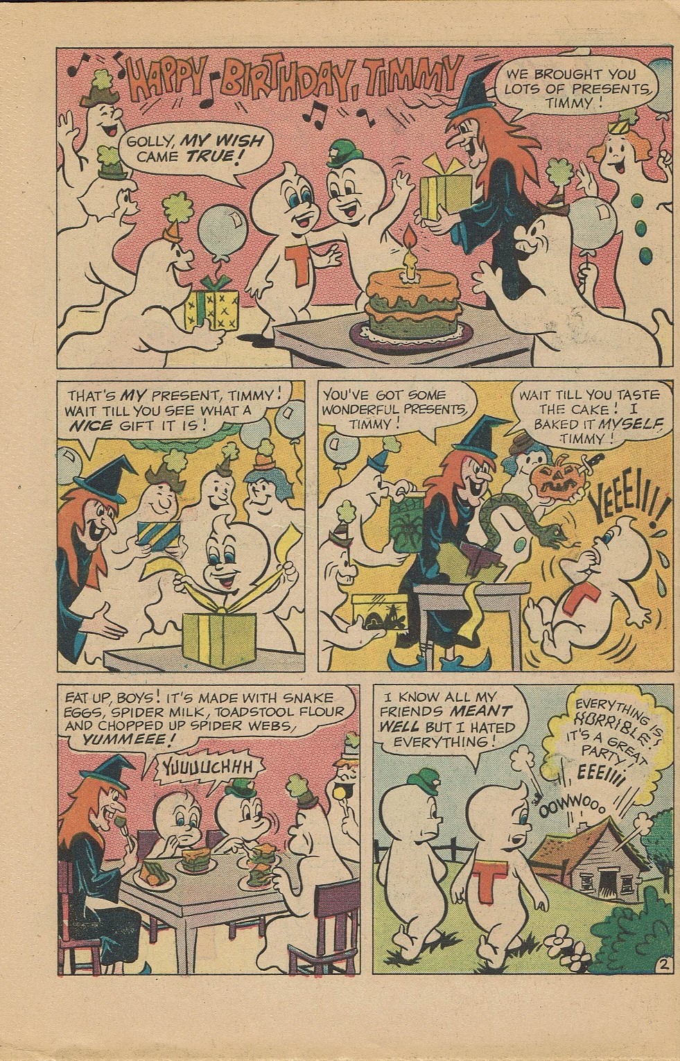 Read online Timmy the Timid Ghost comic -  Issue #21 - 30