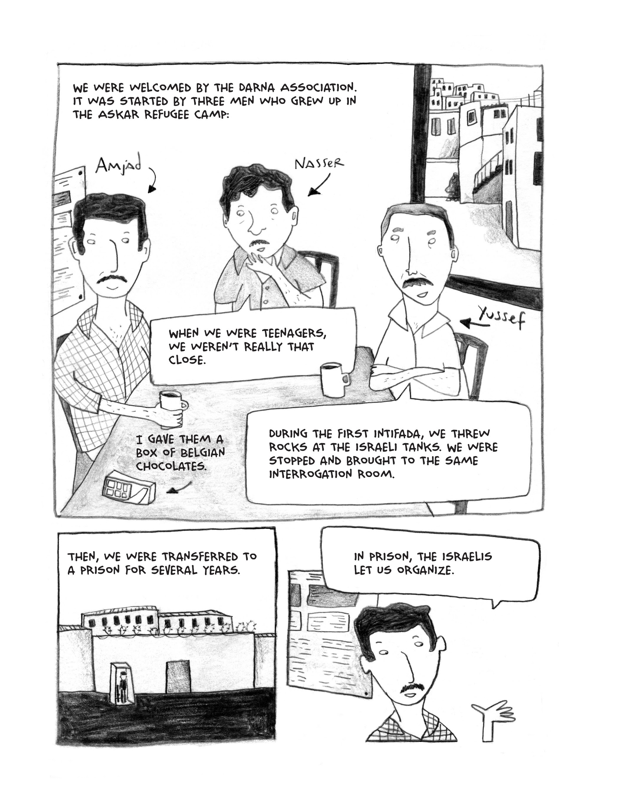Read online Green Almonds: Letters from Palestine comic -  Issue # TPB (Part 1) - 45