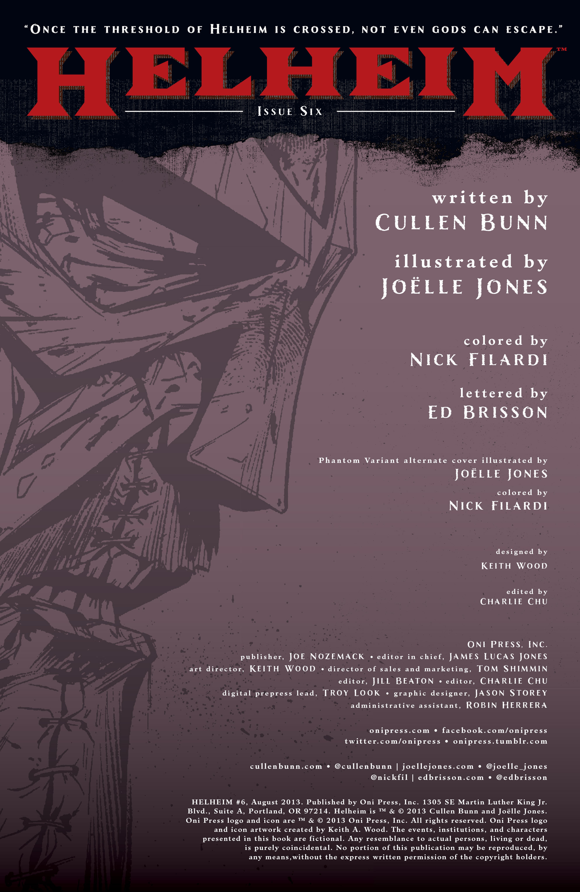 Read online Helheim comic -  Issue #6 - 2