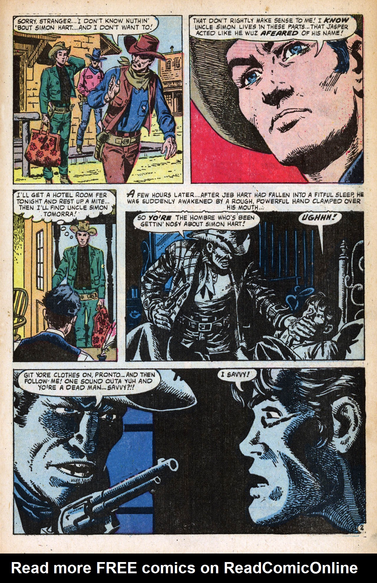 Read online Western Outlaws (1954) comic -  Issue #19 - 27