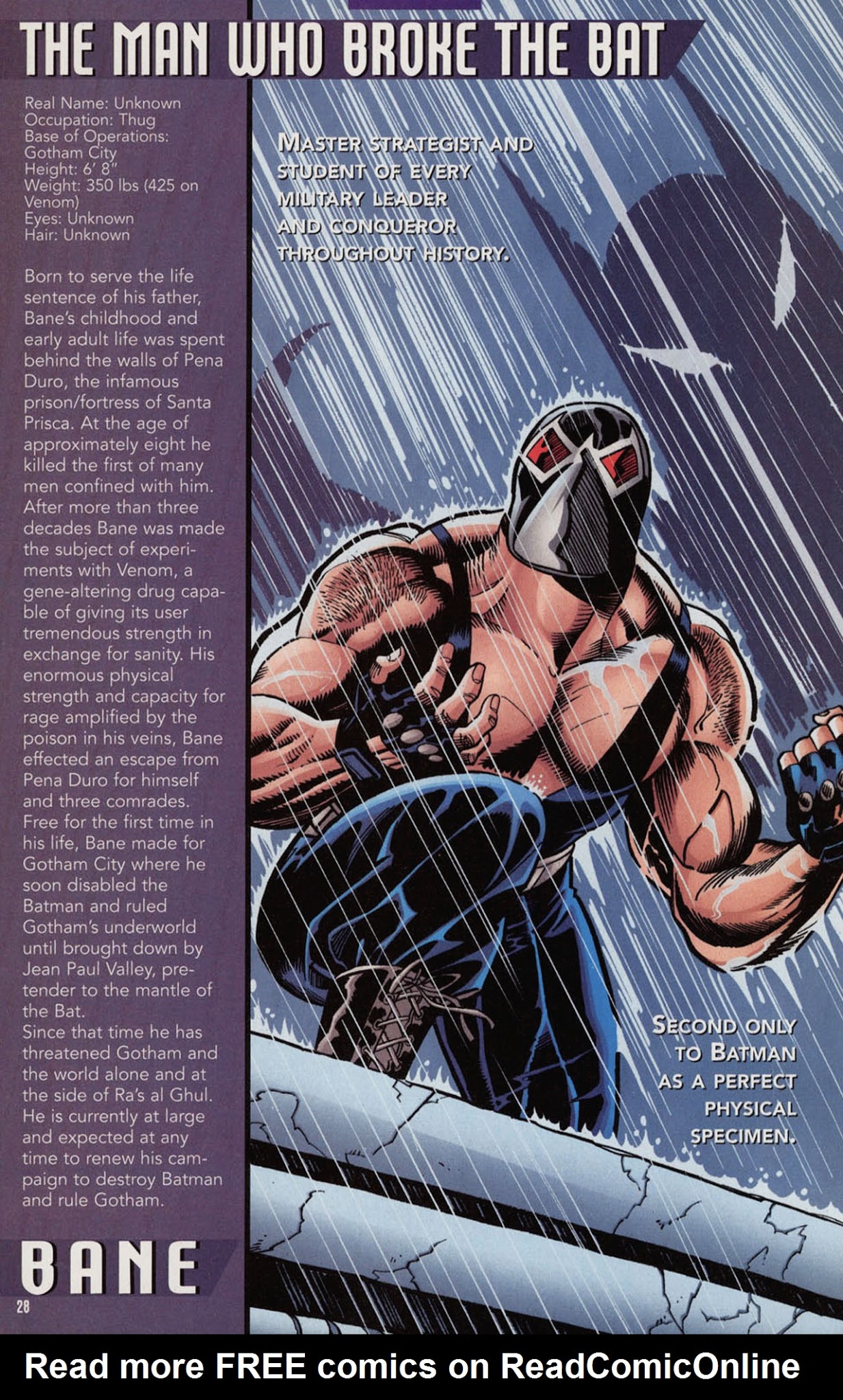 Read online Batman Villains Secret Files comic -  Issue # Full - 28