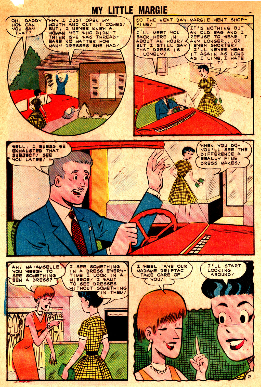 Read online My Little Margie (1954) comic -  Issue #45 - 4