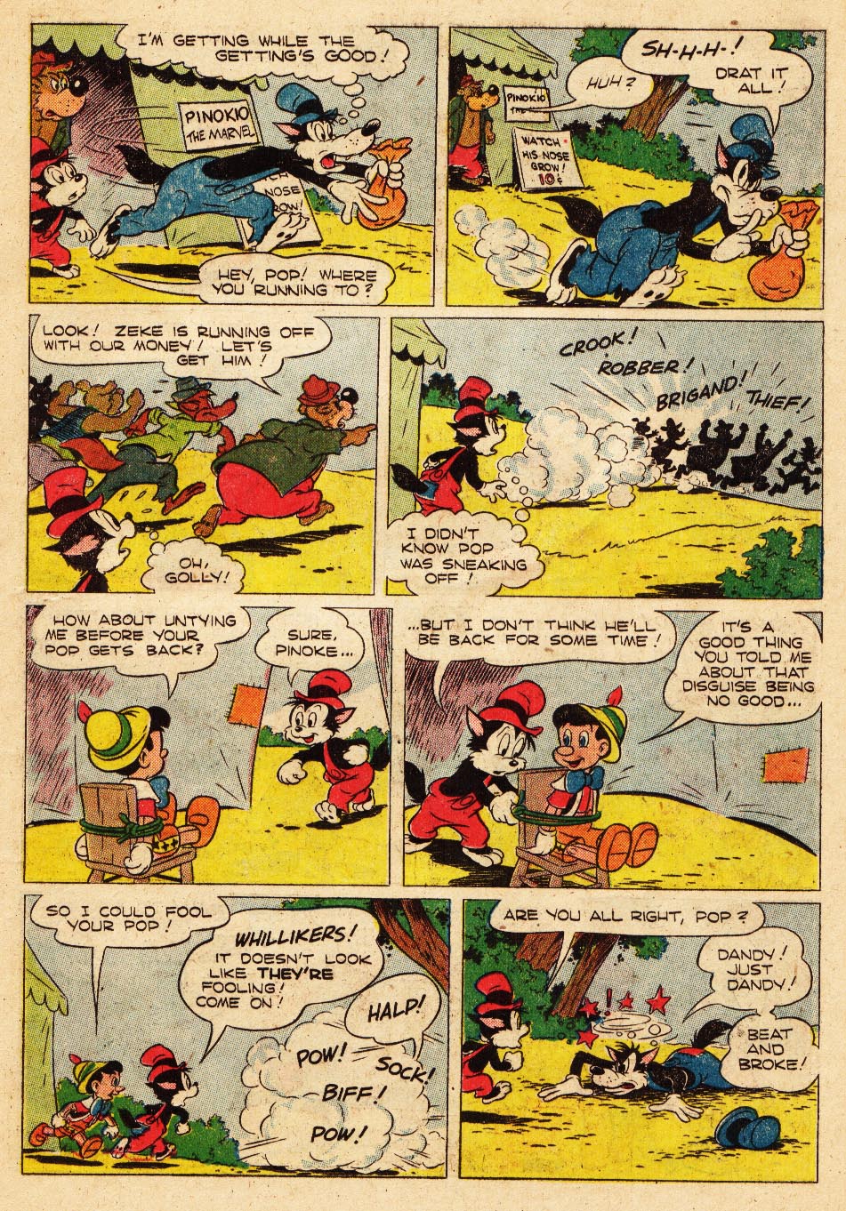 Read online Walt Disney's Comics and Stories comic -  Issue #158 - 19