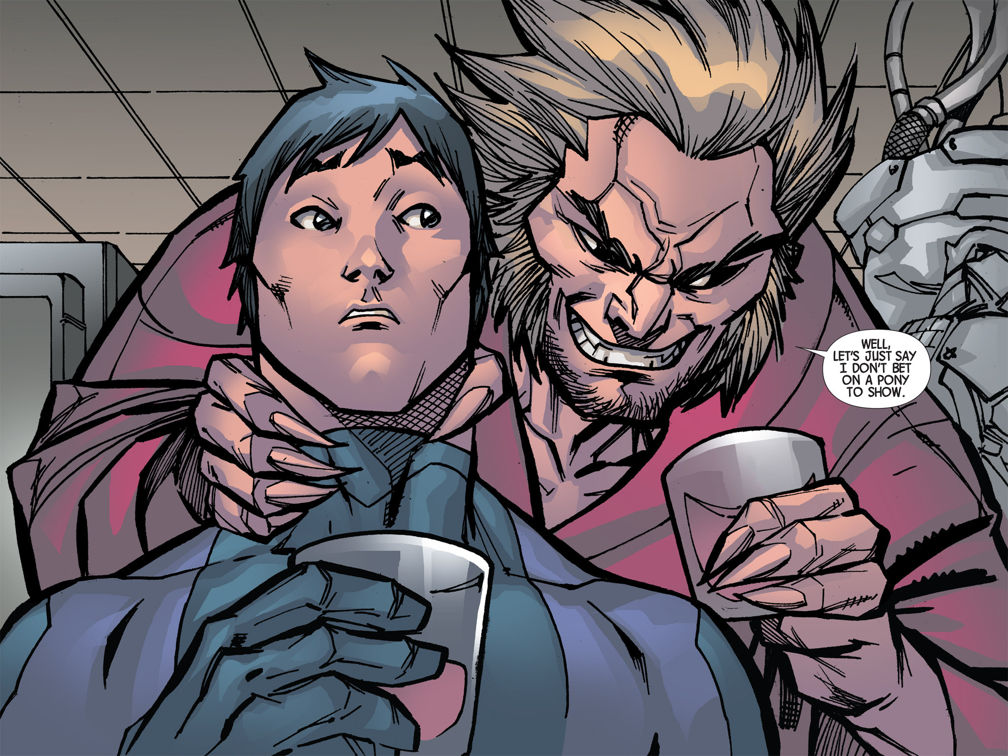 Read online Wolverine: Japan's Most Wanted comic -  Issue #8 - 13