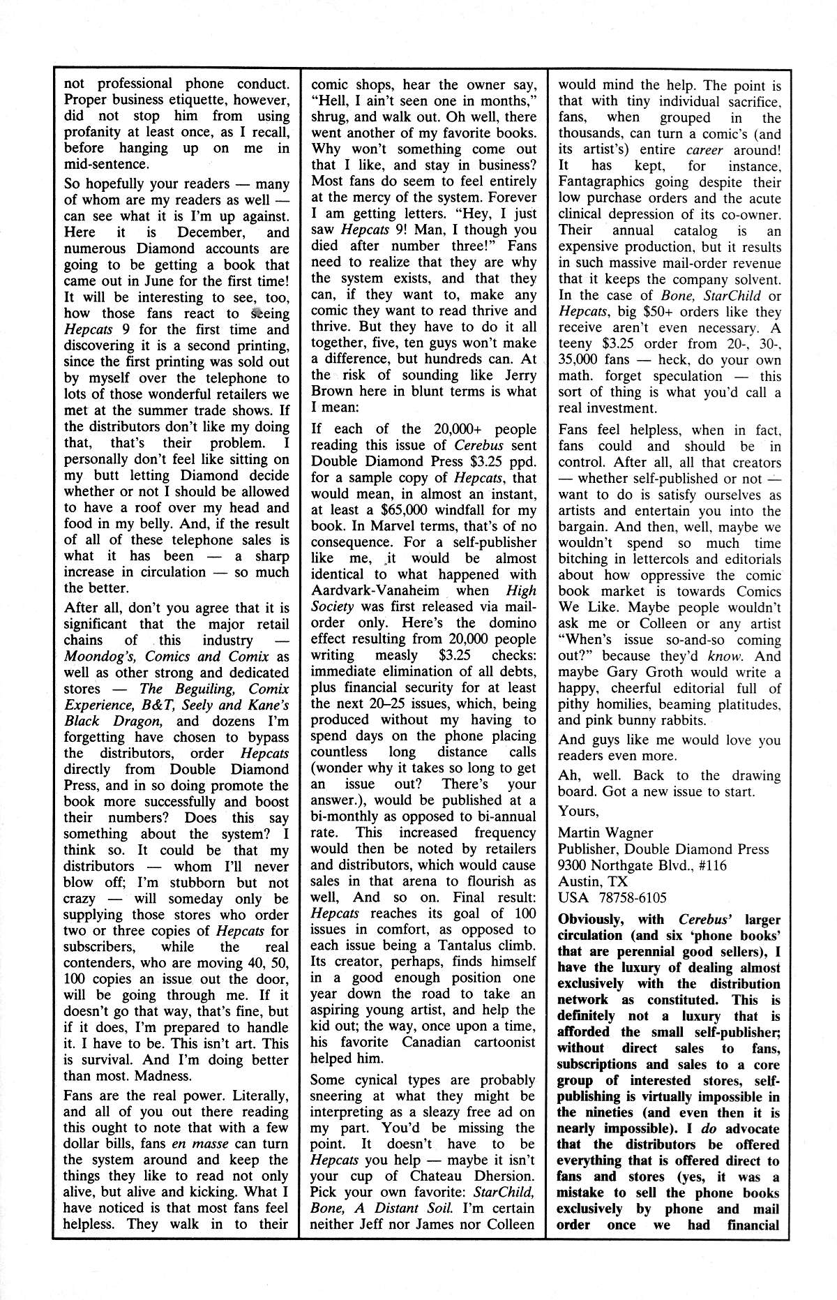 Read online Cerebus comic -  Issue #166 - 24