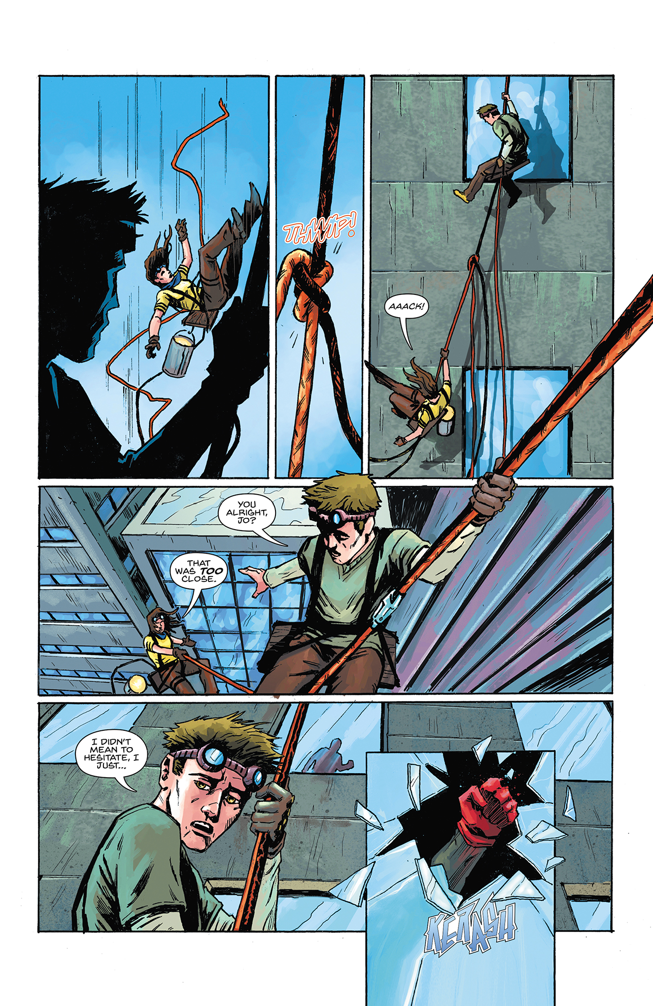 Read online Downcast comic -  Issue #1 - 11