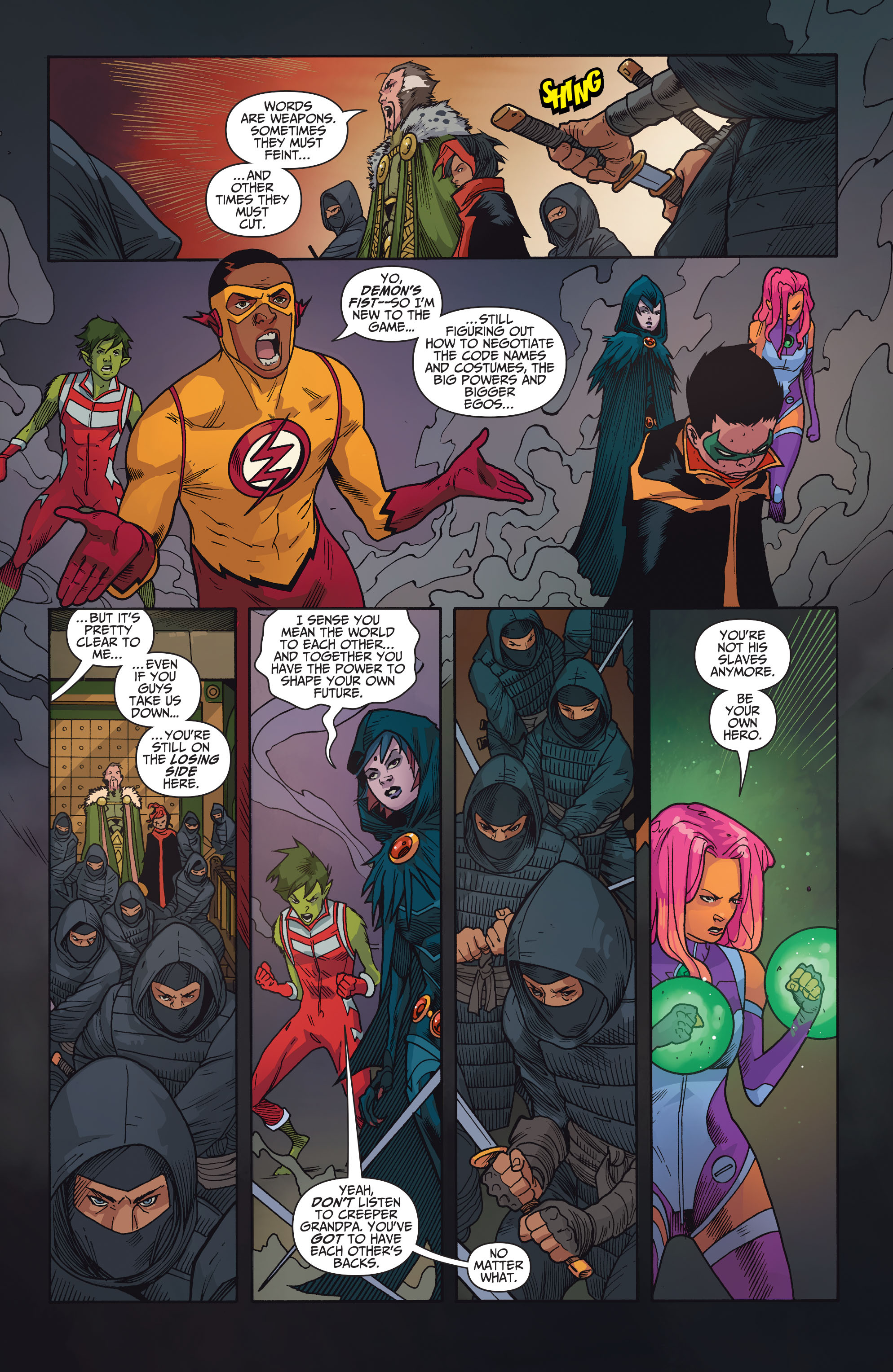 Read online Teen Titans (2016) comic -  Issue #5 - 11