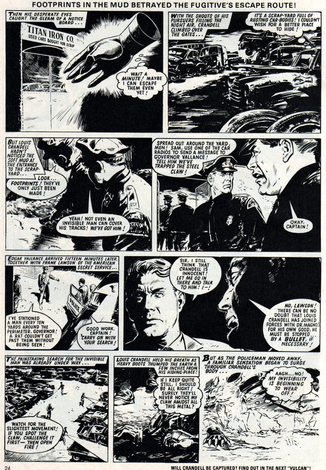 Read online Vulcan comic -  Issue #23 - 24