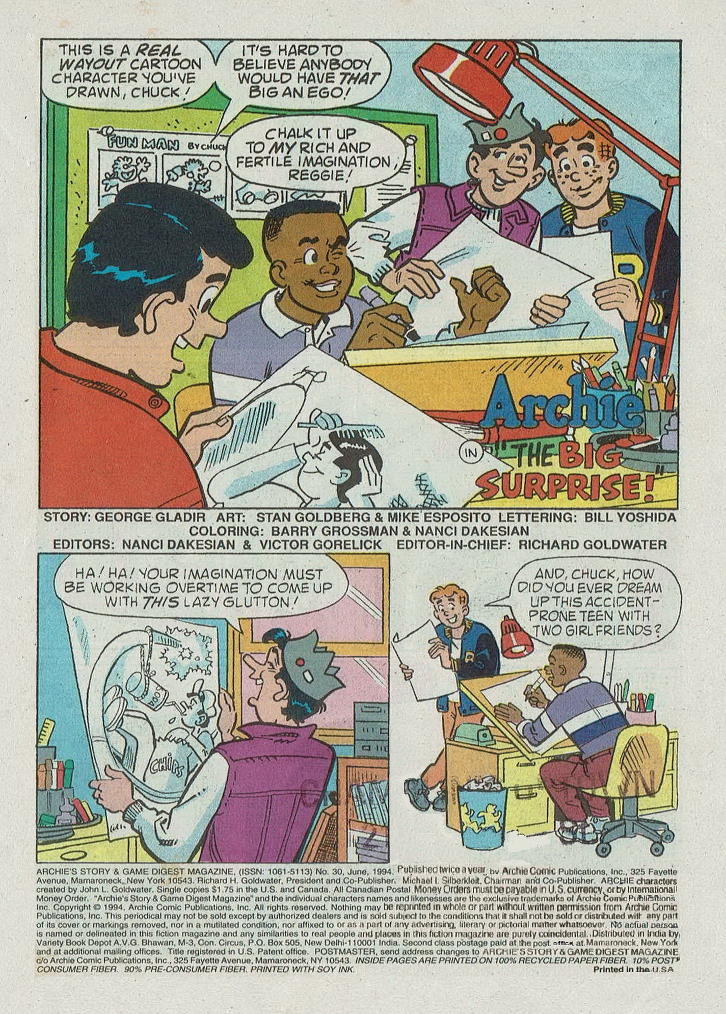 Read online Archie's Story & Game Digest Magazine comic -  Issue #30 - 3