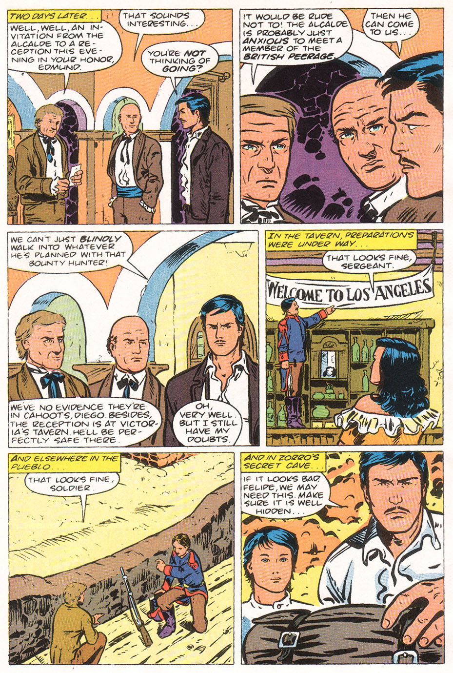 Read online Zorro (1990) comic -  Issue #8 - 19