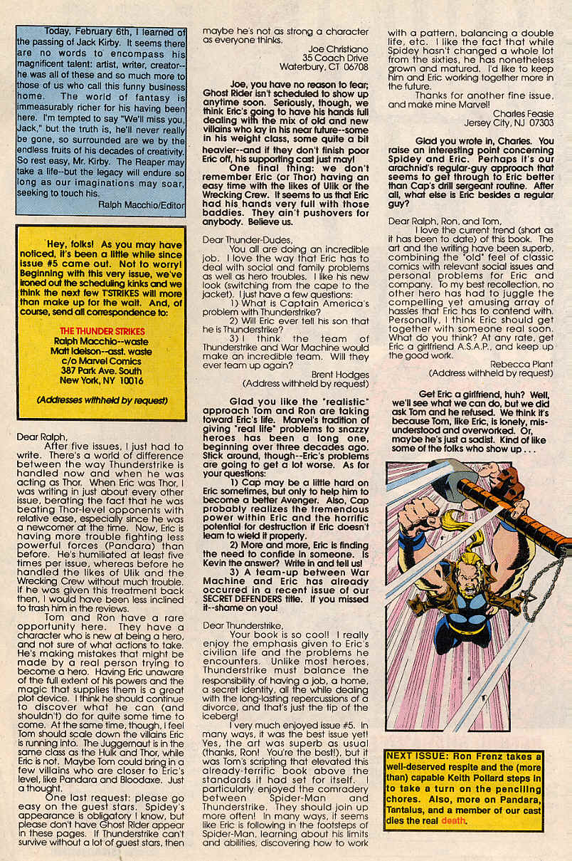 Read online Thunderstrike (1993) comic -  Issue #6 - 25