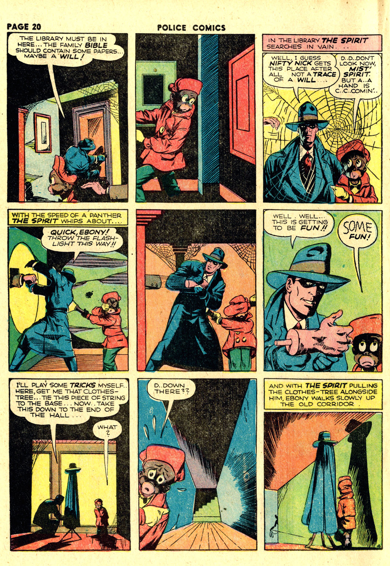 Read online Police Comics comic -  Issue #19 - 22