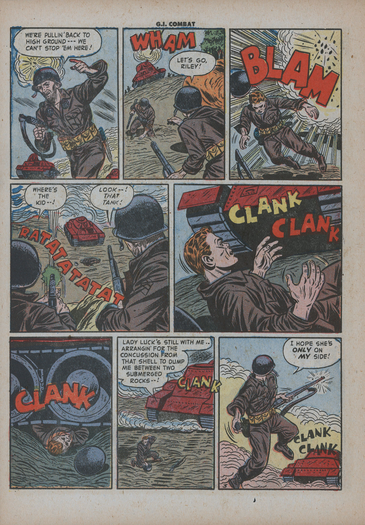 Read online G.I. Combat (1952) comic -  Issue #3 - 14