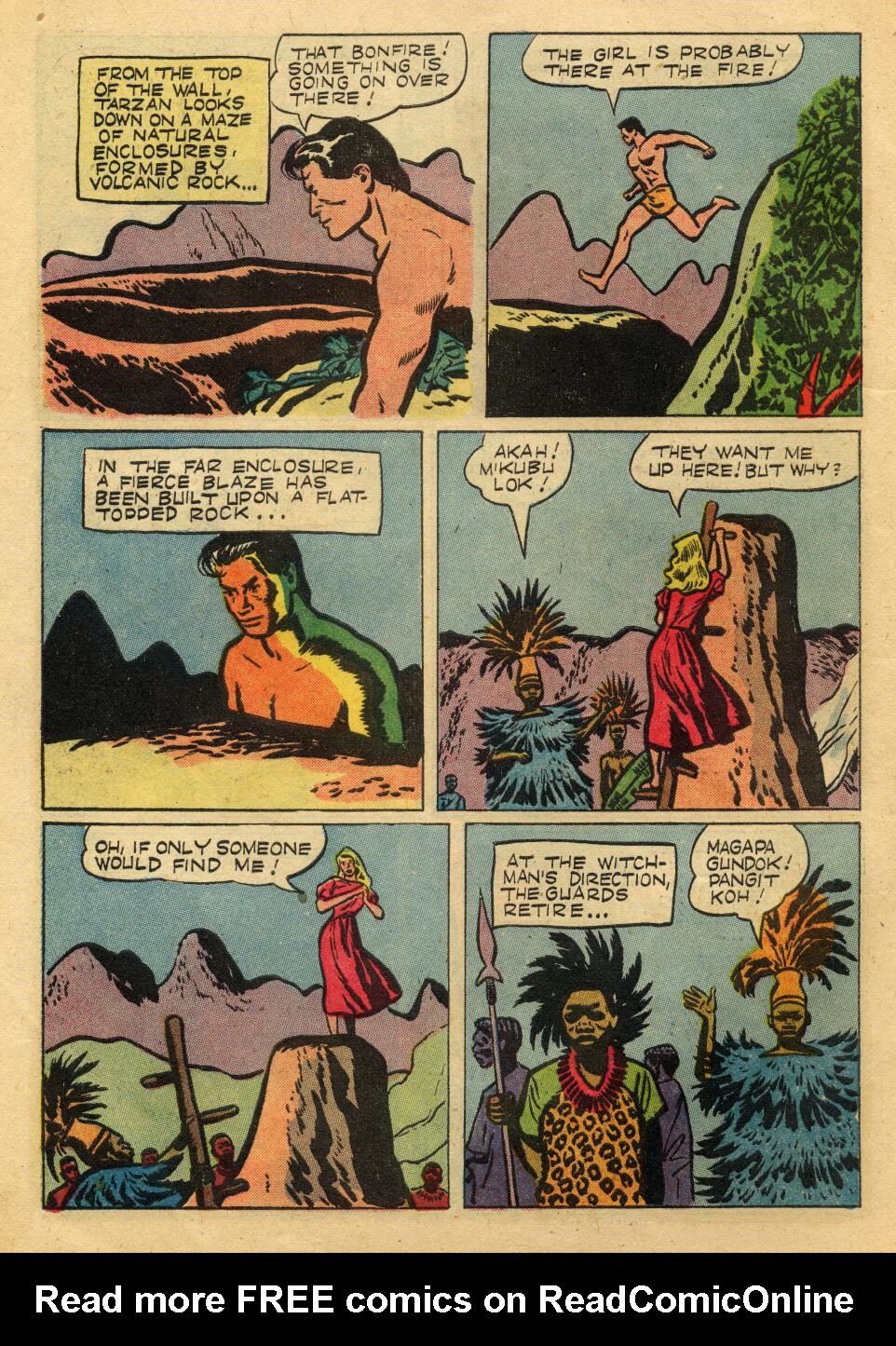 Read online Tarzan (1948) comic -  Issue #72 - 10