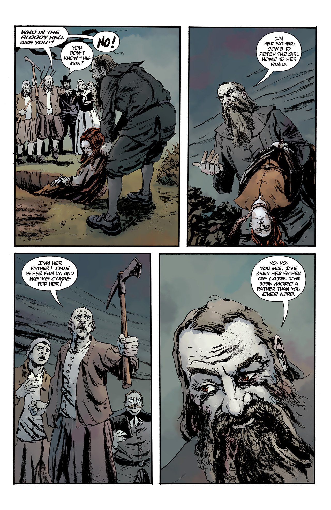 Read online Hellboy: The Wild Hunt comic -  Issue #7 - 23