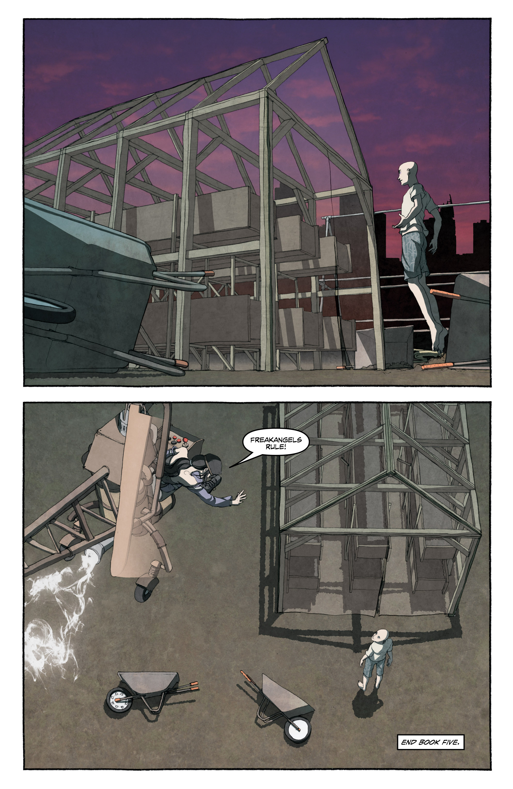 Read online FreakAngels comic -  Issue #5 - 146