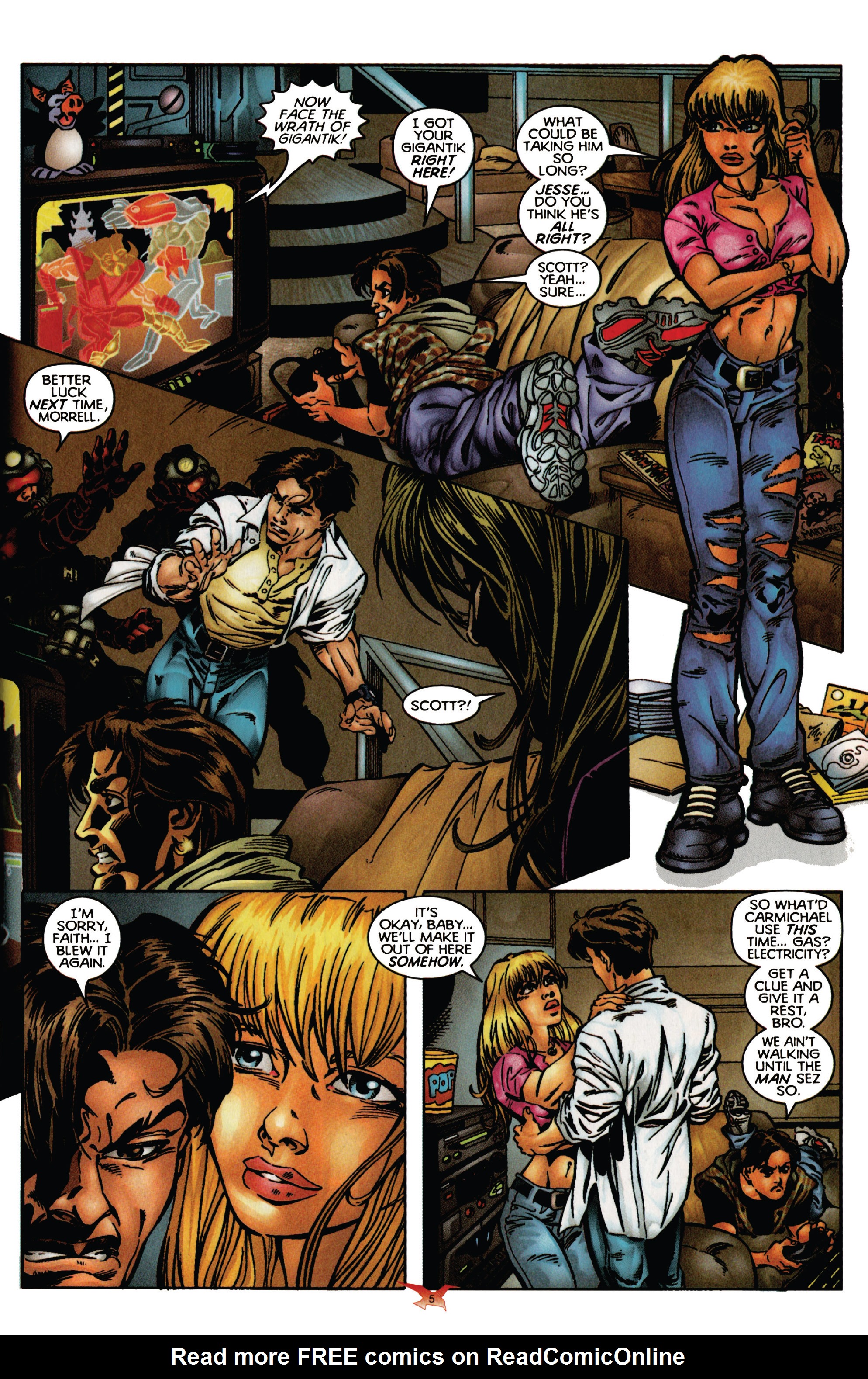 Read online Harbinger: Acts of God comic -  Issue # Full - 7