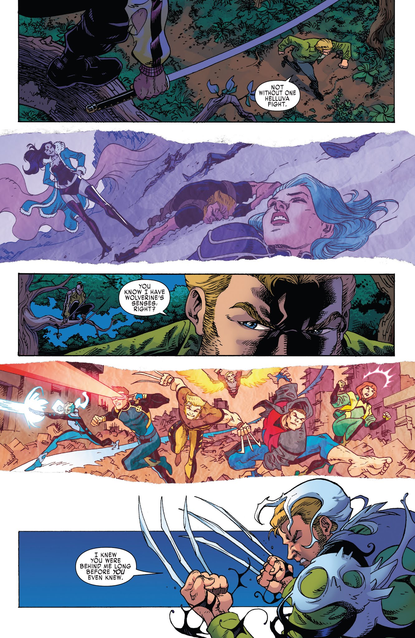 Read online X-Men: Blue comic -  Issue #30 - 9