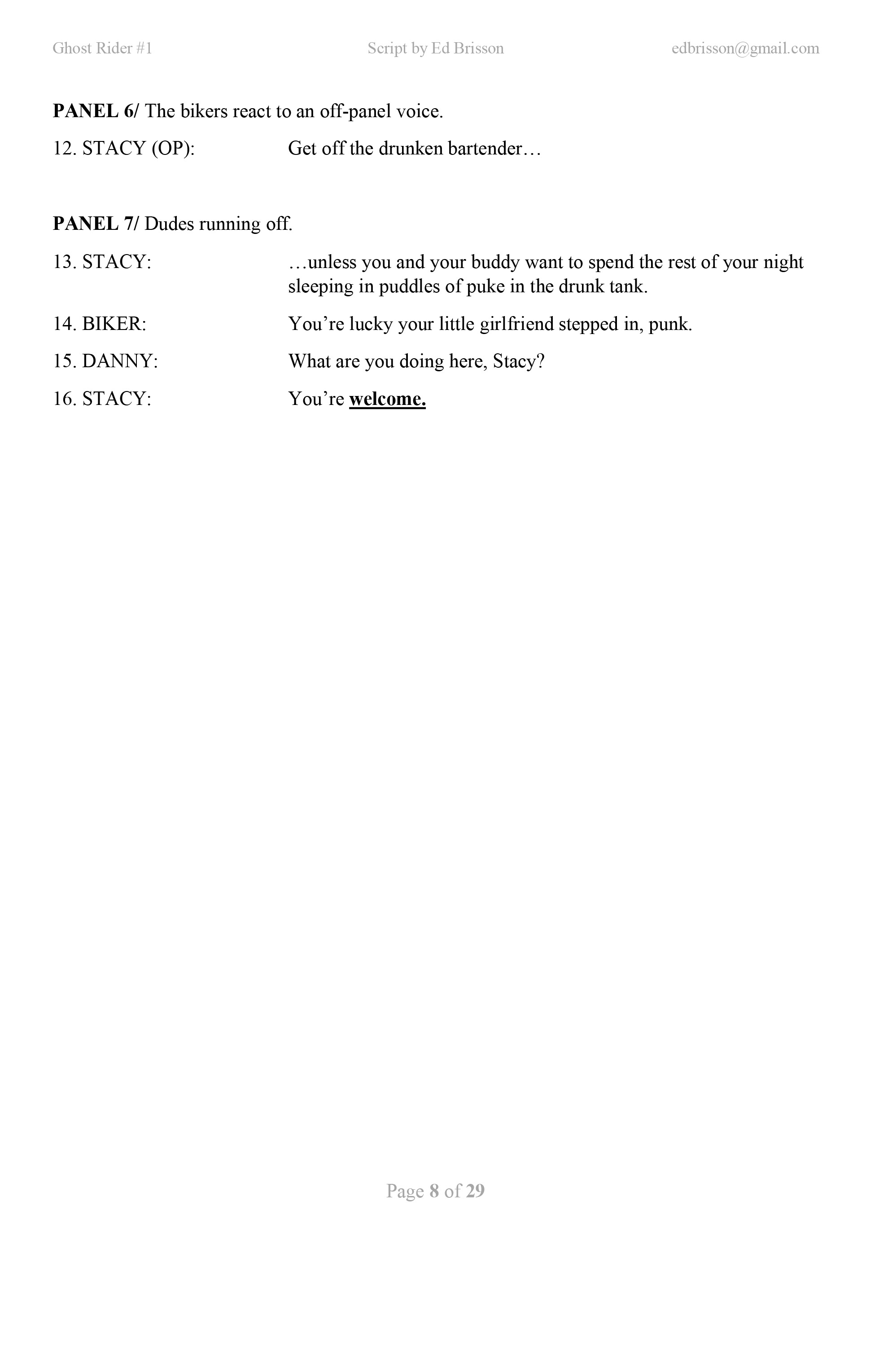 Read online Ghost Rider (2019) comic -  Issue # _Director's Cut - 51