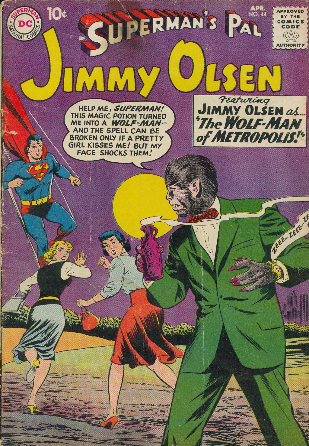 Read online Superman's Pal Jimmy Olsen comic -  Issue #44 - 1