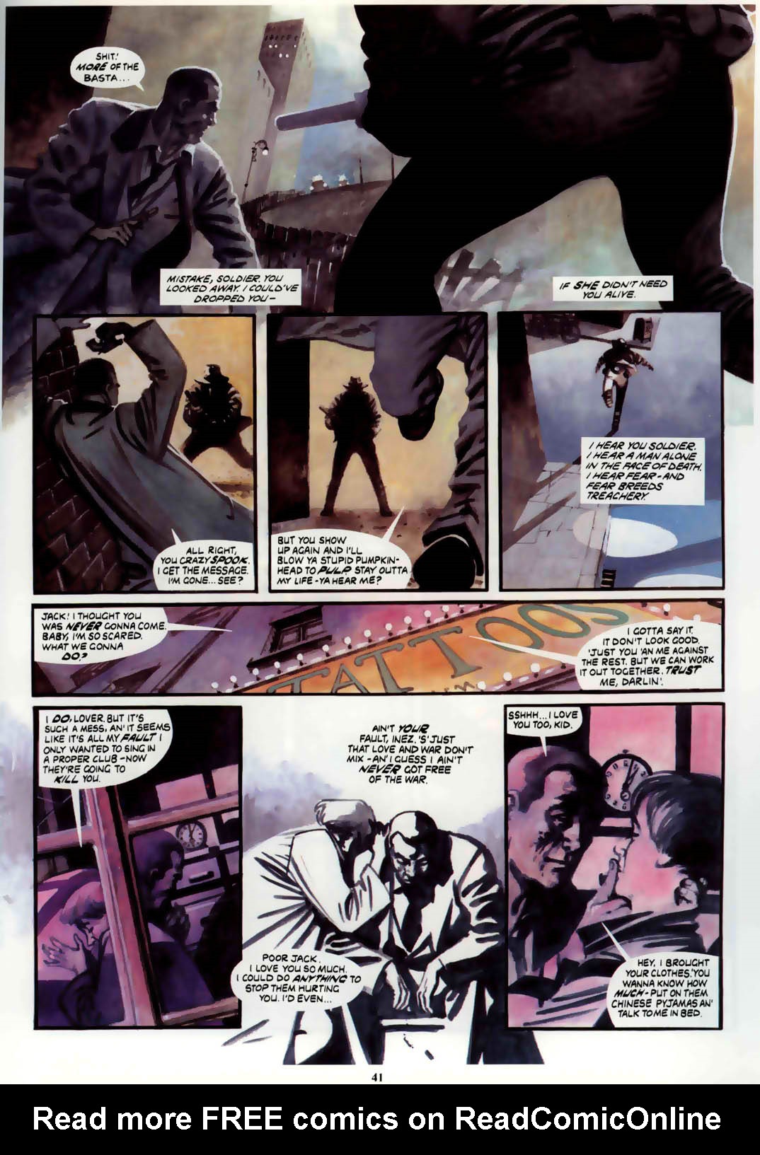 Read online Marvel Graphic Novel comic -  Issue #6 Night Raven - House of Cards - 40
