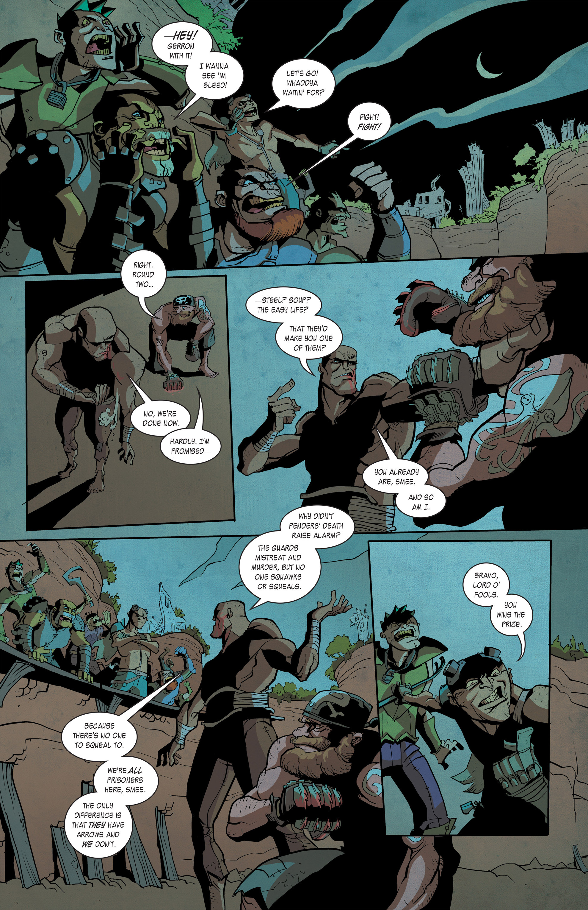 Read online Kings and Canvas comic -  Issue #0 - 23