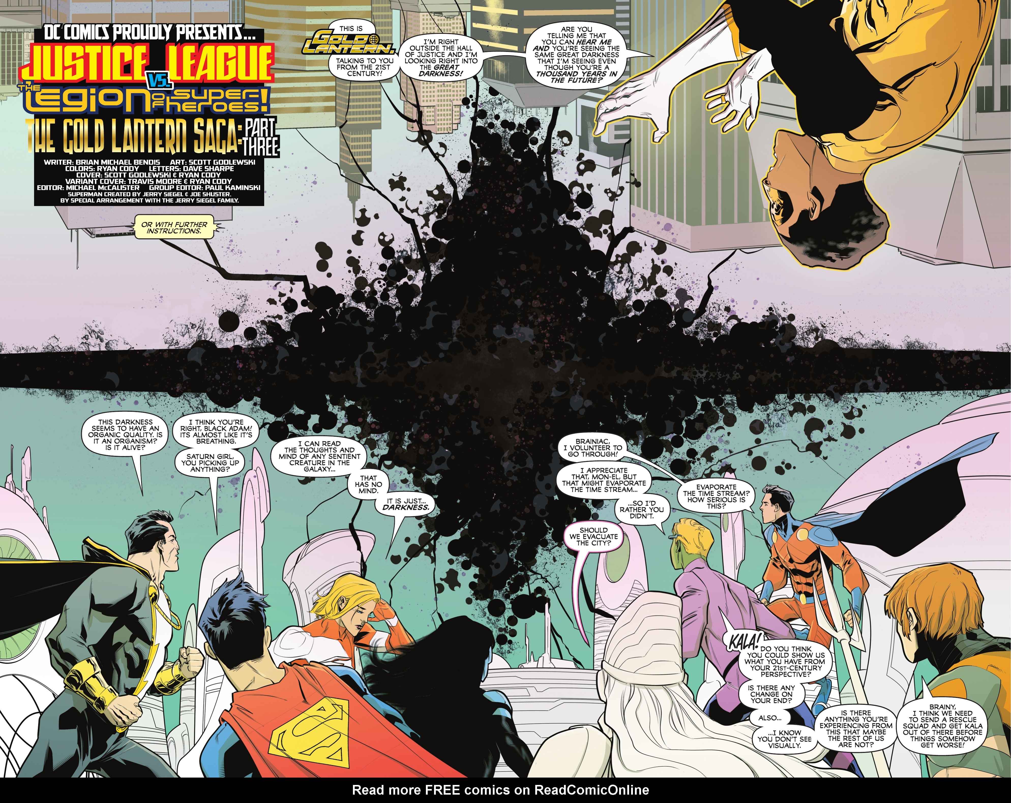 Read online Justice League vs. The Legion of Super-Heroes comic -  Issue #3 - 4